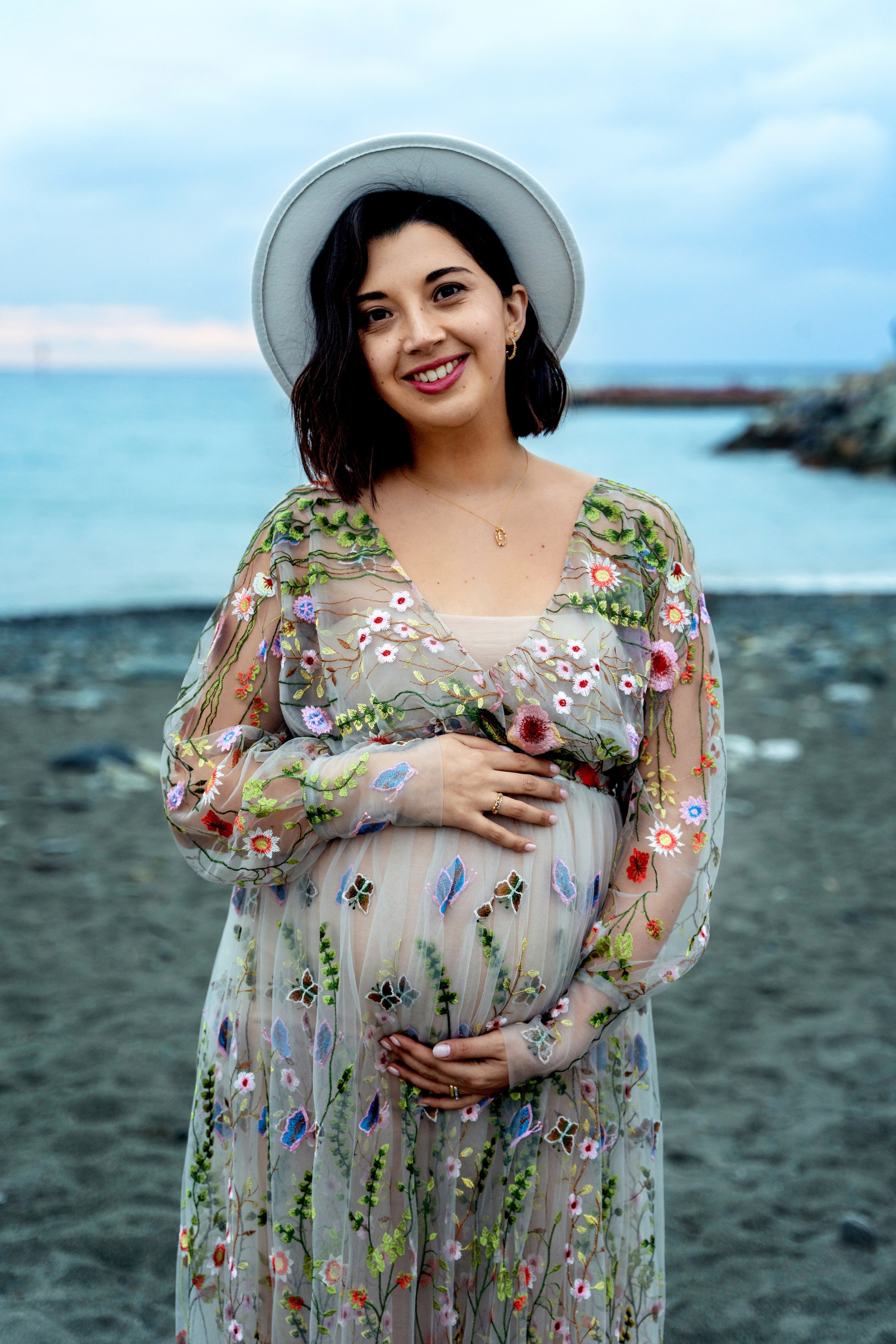 Maternity. Svitlana Miahka fotografa a Genova