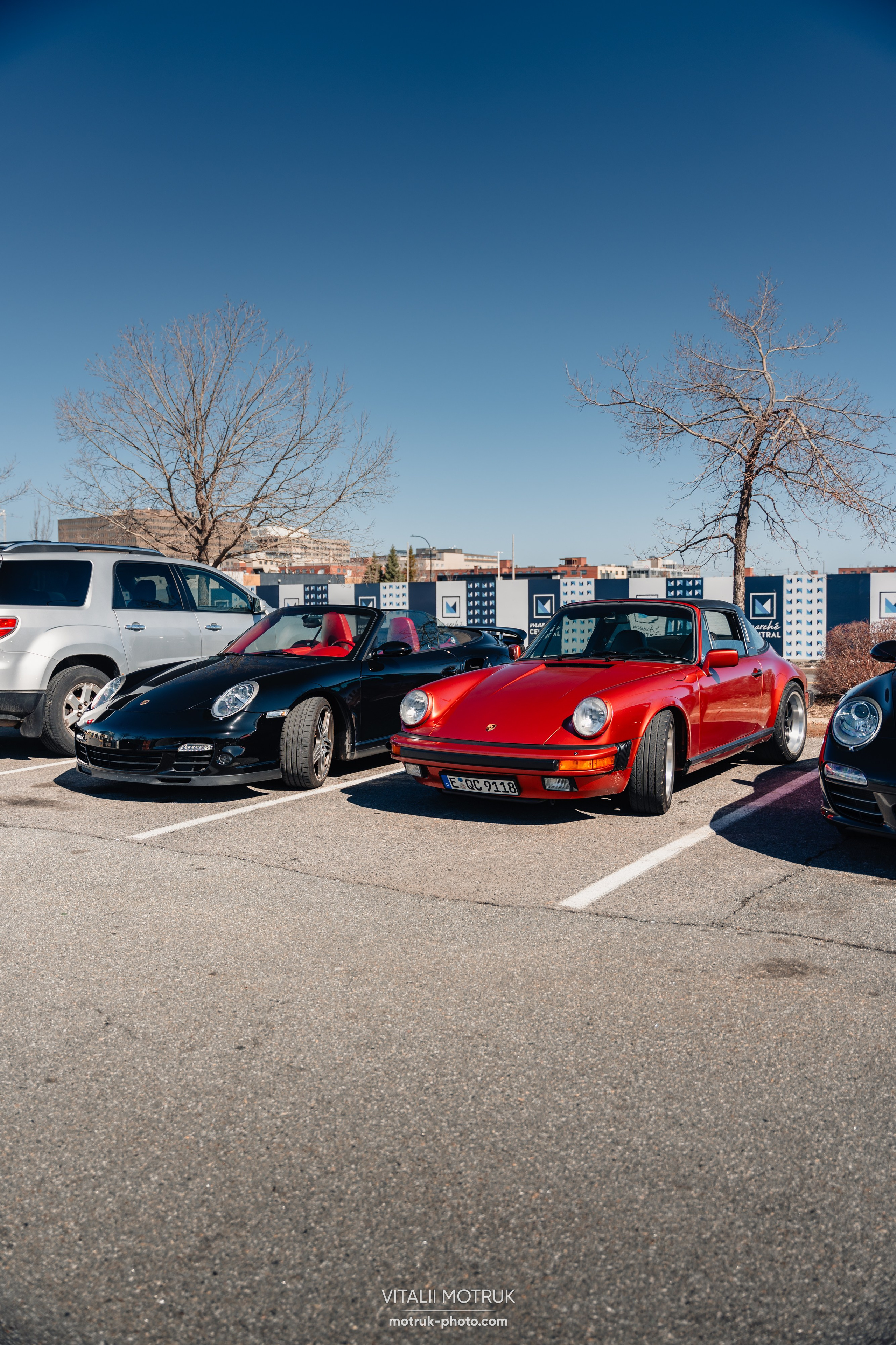 Porsche meet Montreal. Photographe de voitures à Paris — Vitalii Motruk
