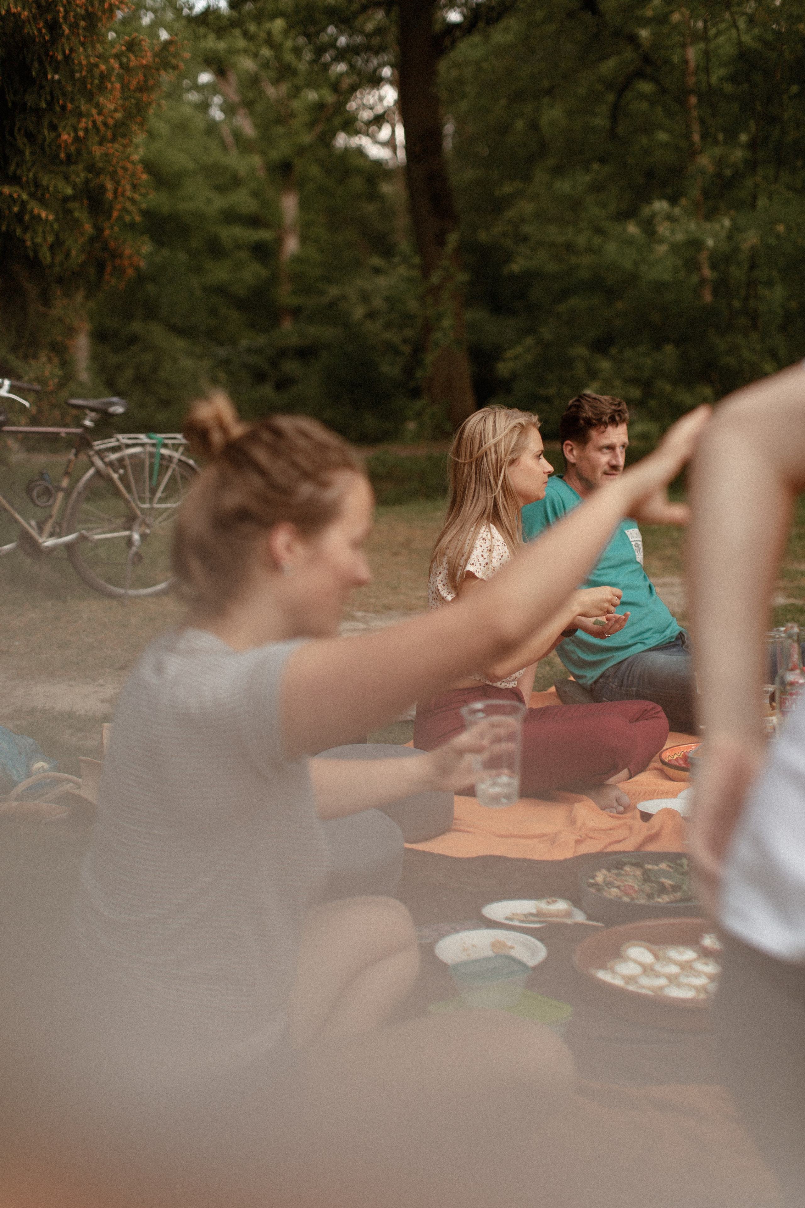 Picnic reportage. True self