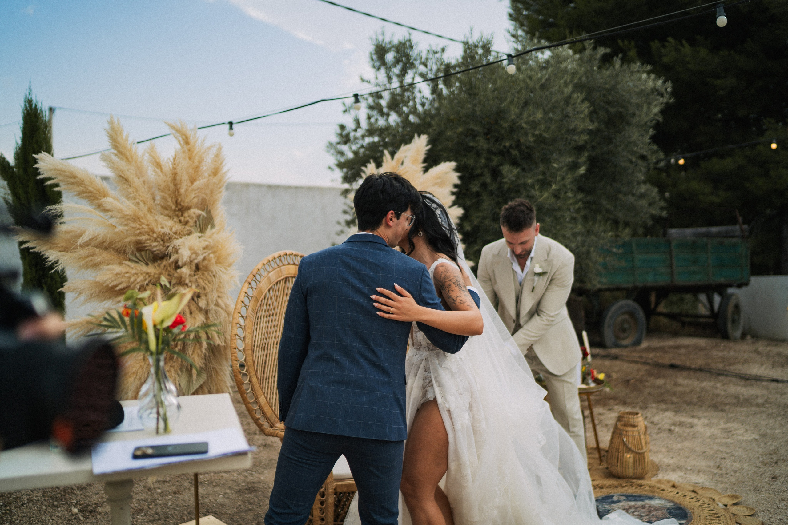 Nerea y Samuel. Christian García