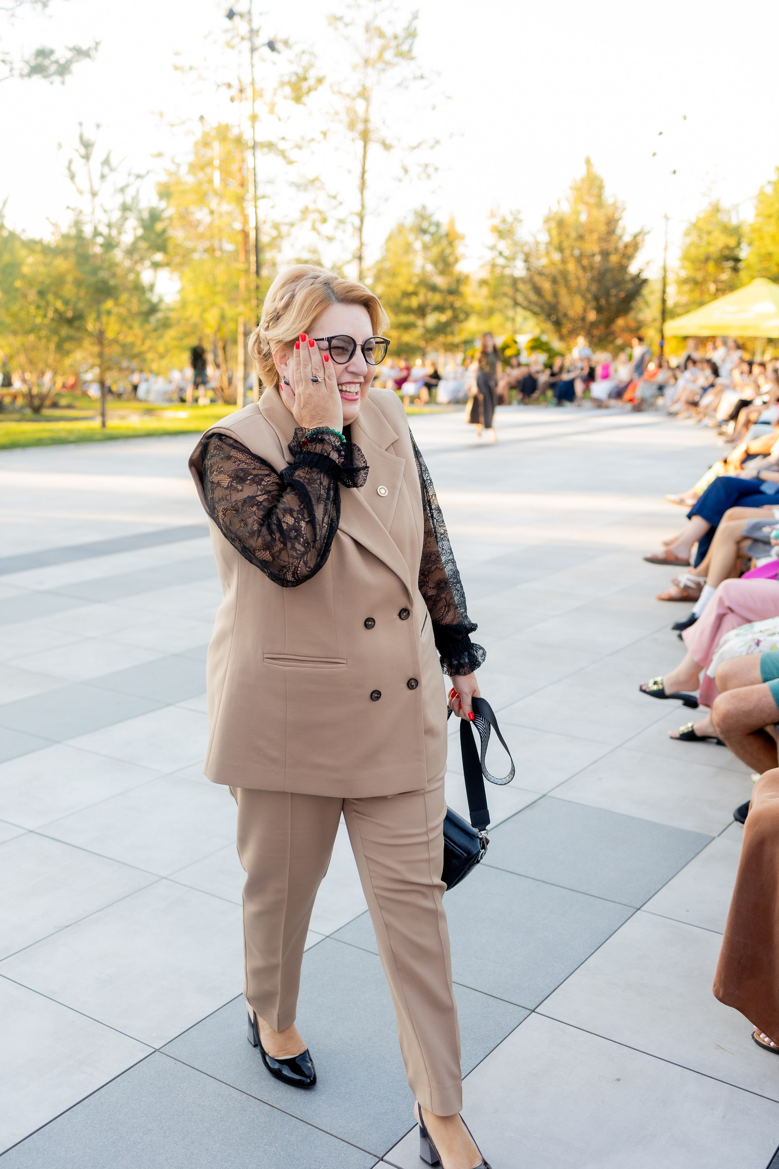L.Storojuc backstage runway. MATVEEVA STUDIO