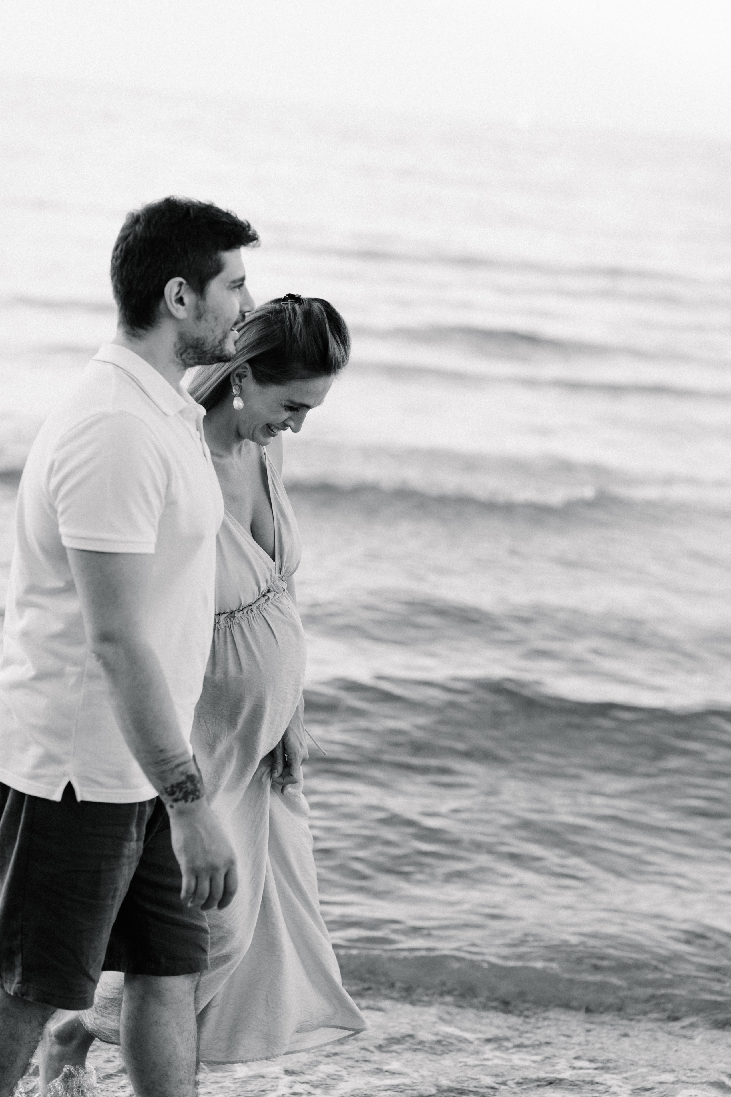 In dolce attesa. Fotografa Rimini