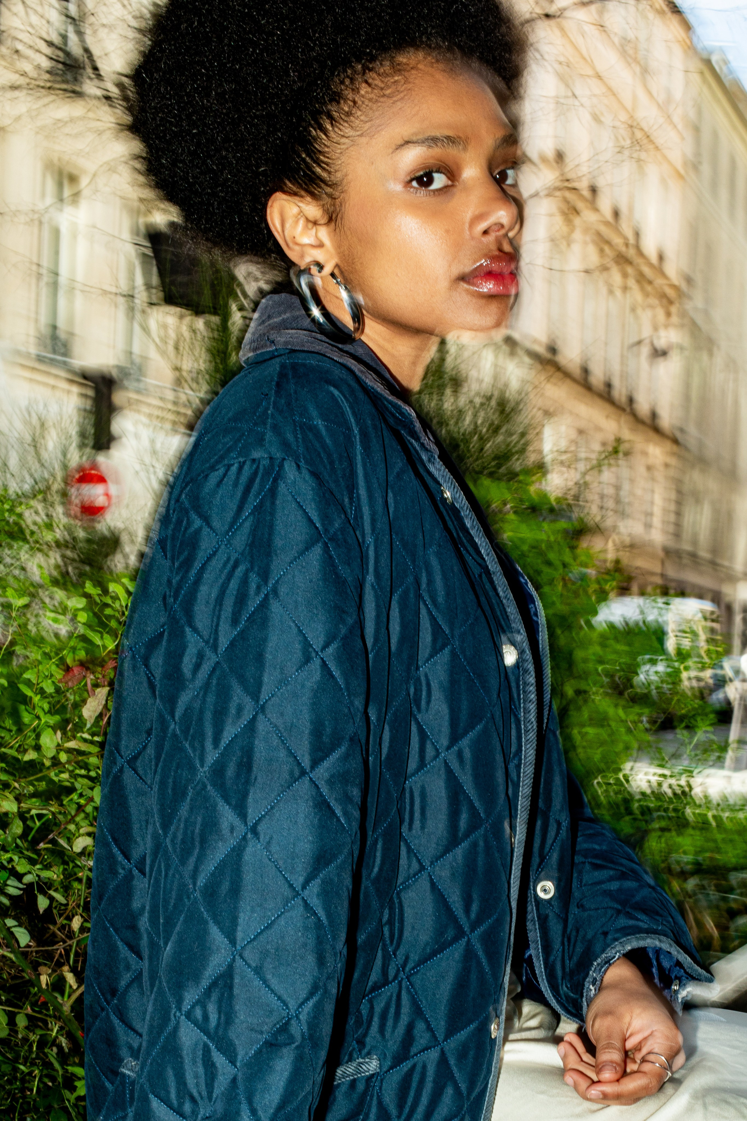 Paris fashion week shooting. Aura Studio / co-design space