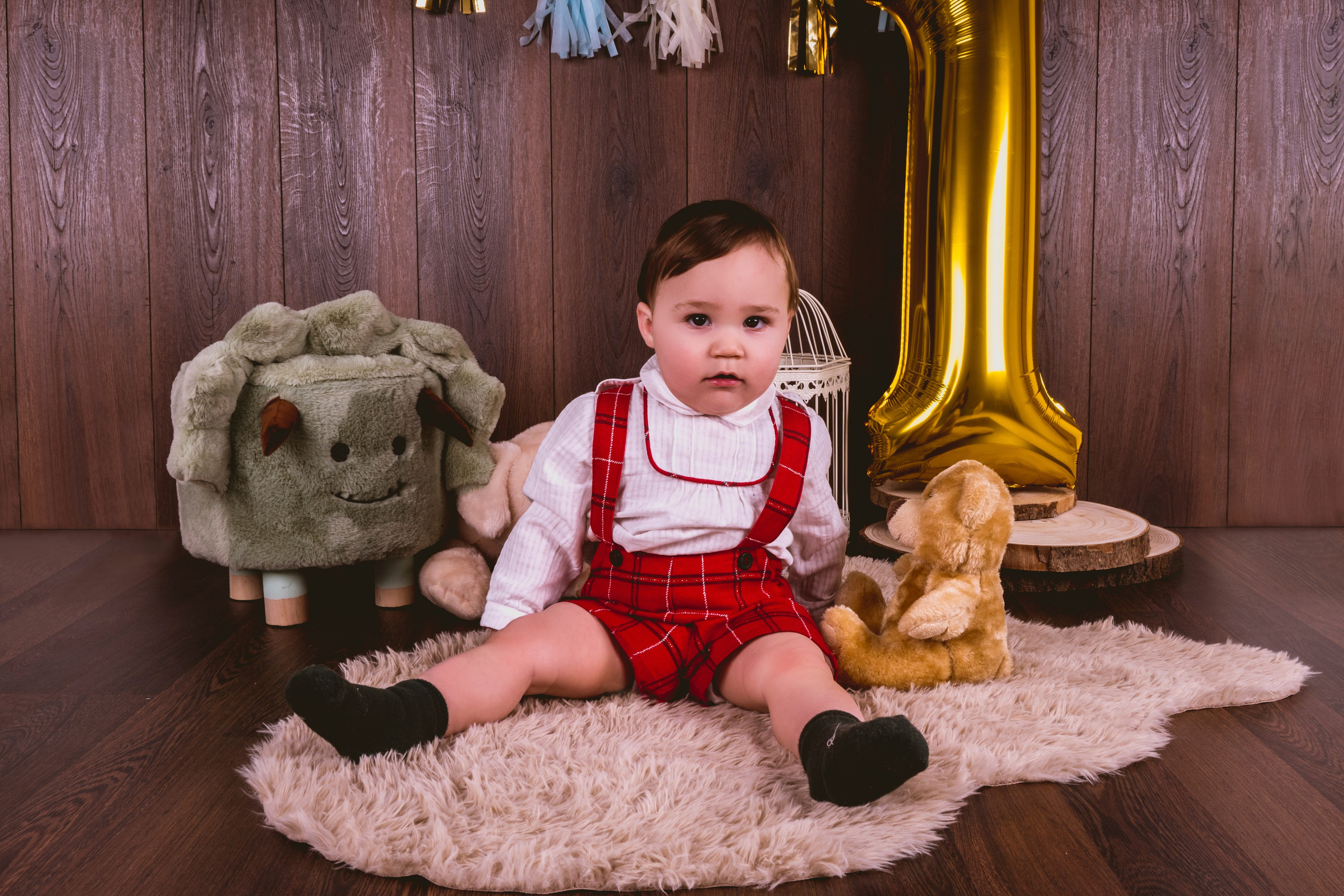 Javier - Primer añito. Fotografía Antonio Luis Bascón