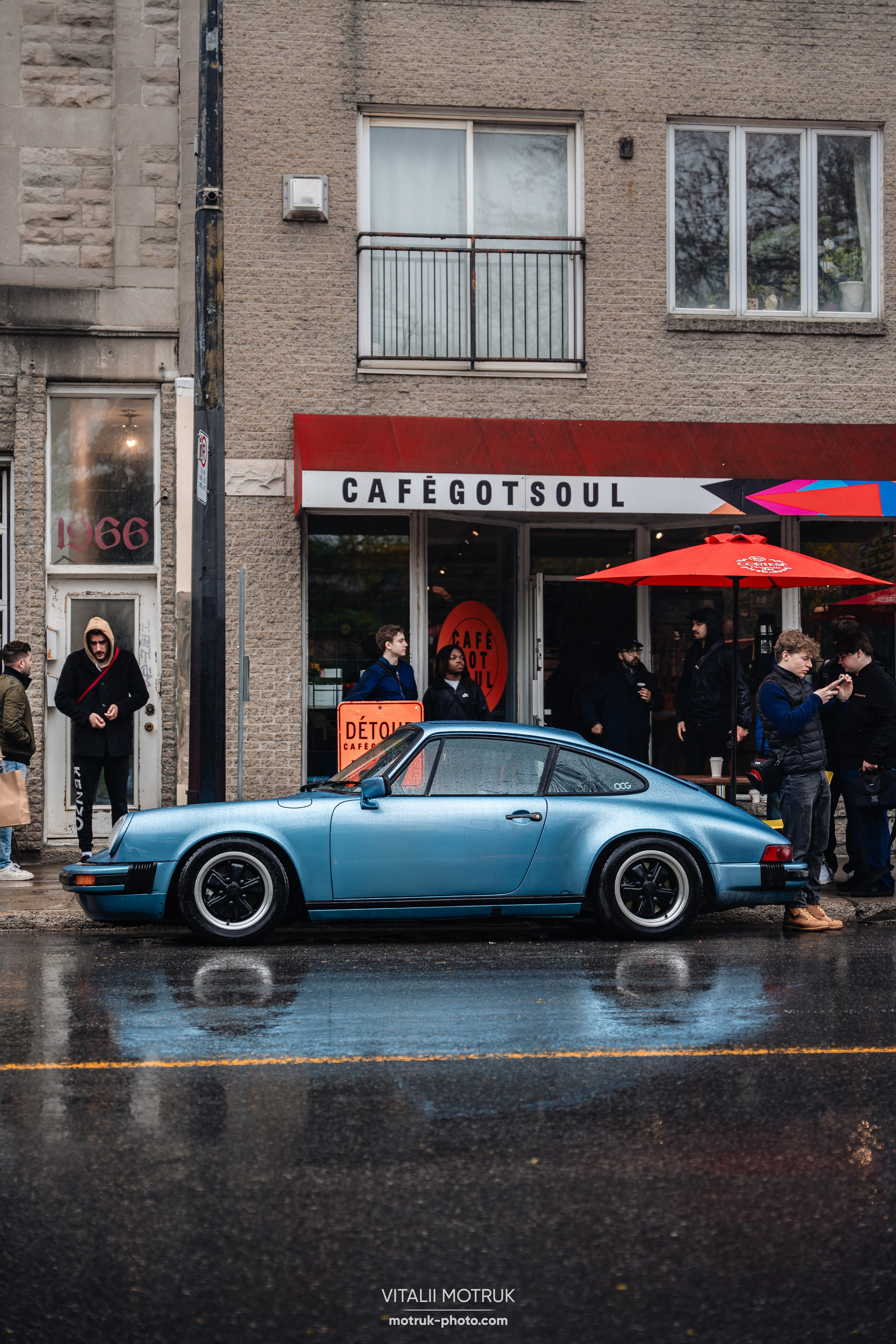 Cars and Coffee CafeGotSoul. Photographe de voitures à Paris — Vitalii Motruk
