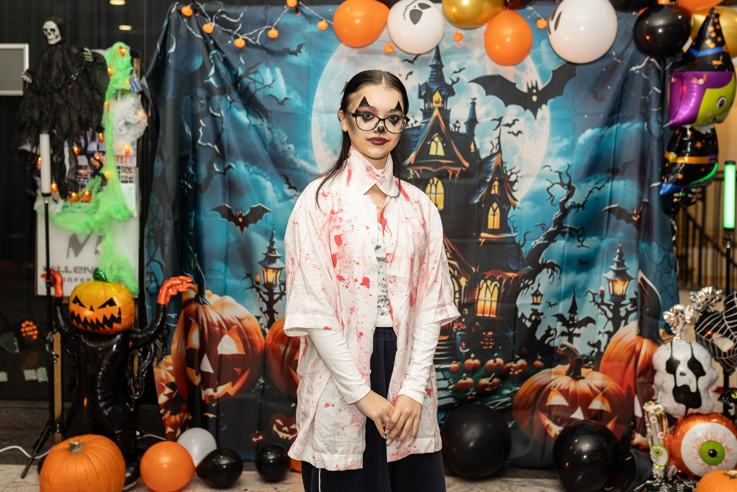 Leo dance studio Helloween 2025. Семейный и детский фотограф в Варшаве Мила Бобровская