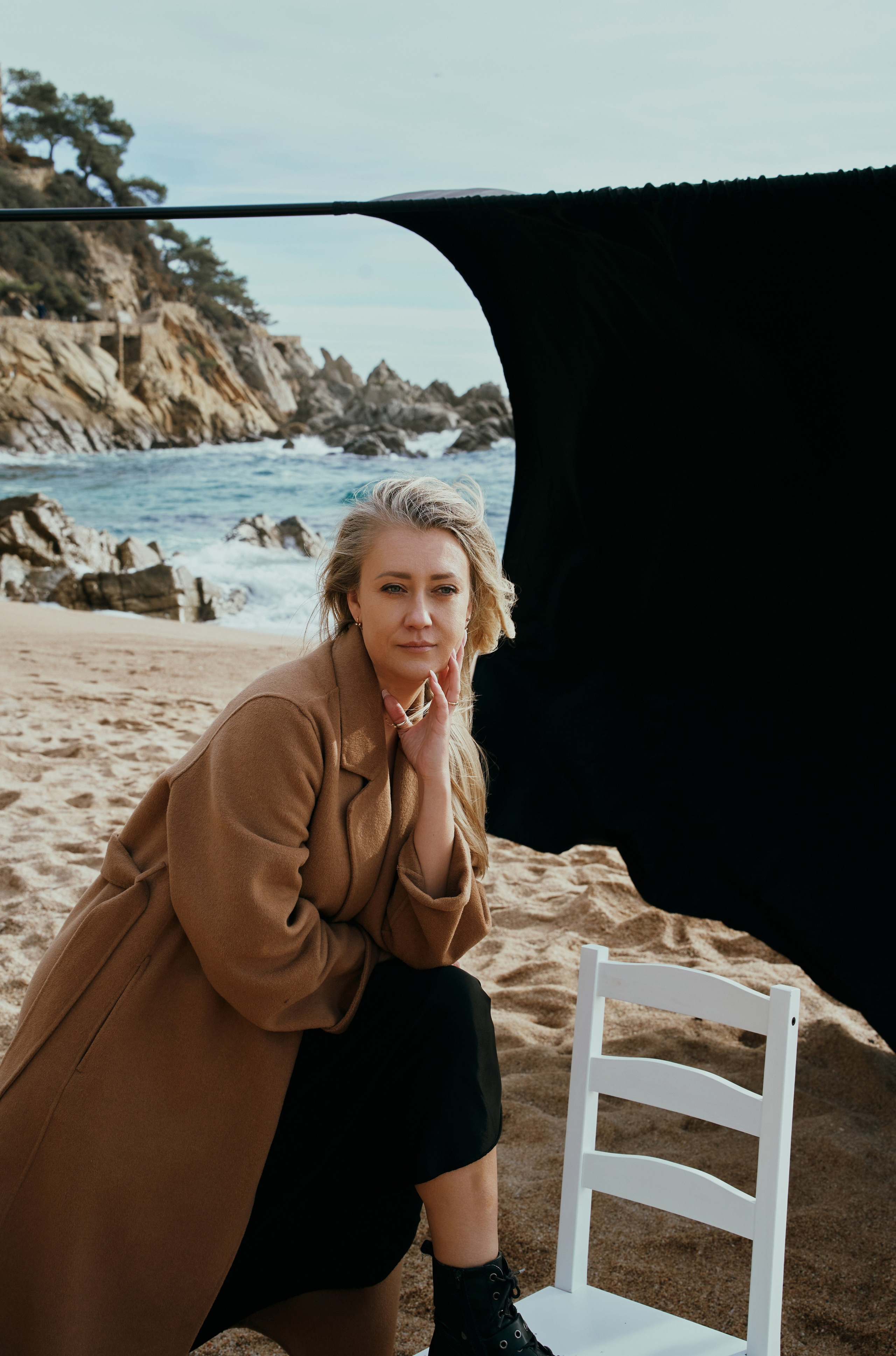 Евгения. Ветер и чайки. Фотограф в Барселоне Жанна Захарченко