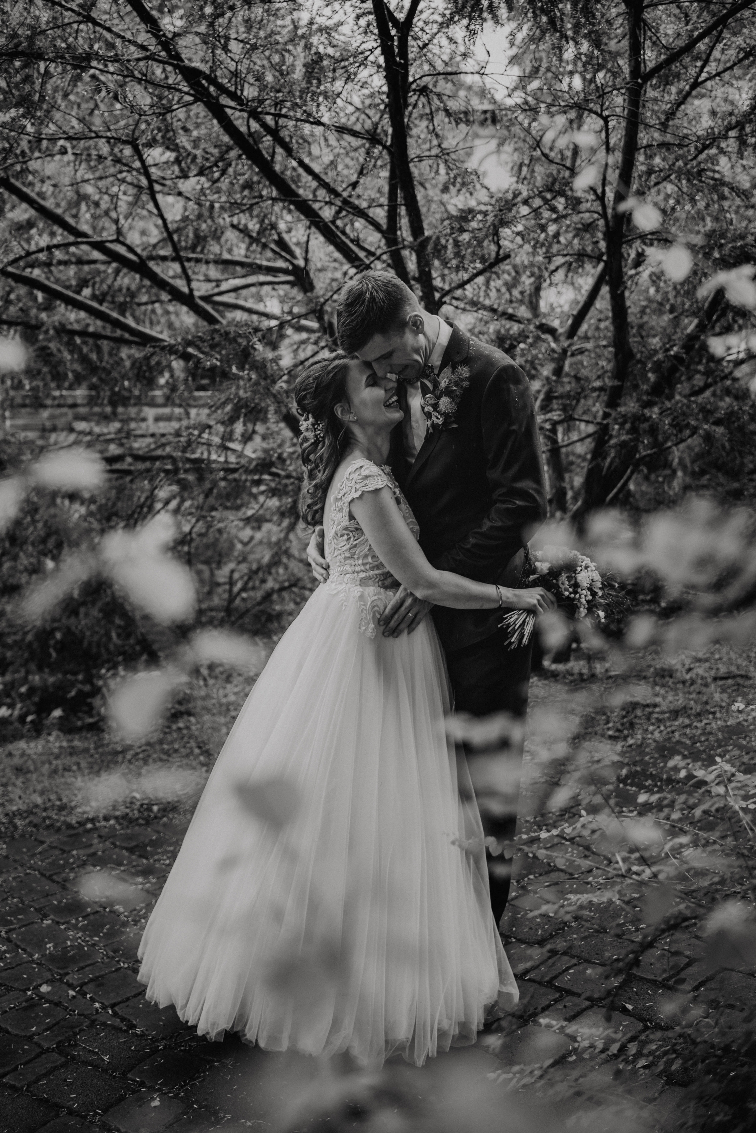 Svatba v Táboře v parku. Lifestyle, wedding and family photographer