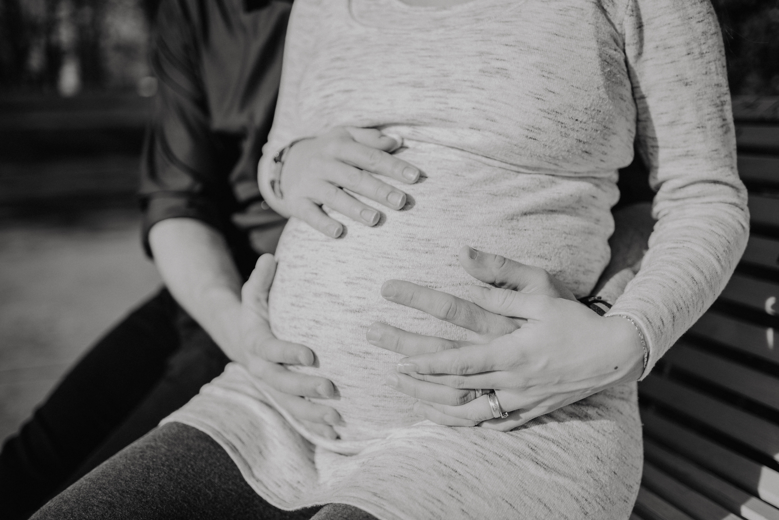 Veronika Jirková Couple in love during spring pregnancy photoshoot. Lifestyle, wedding and family photographer