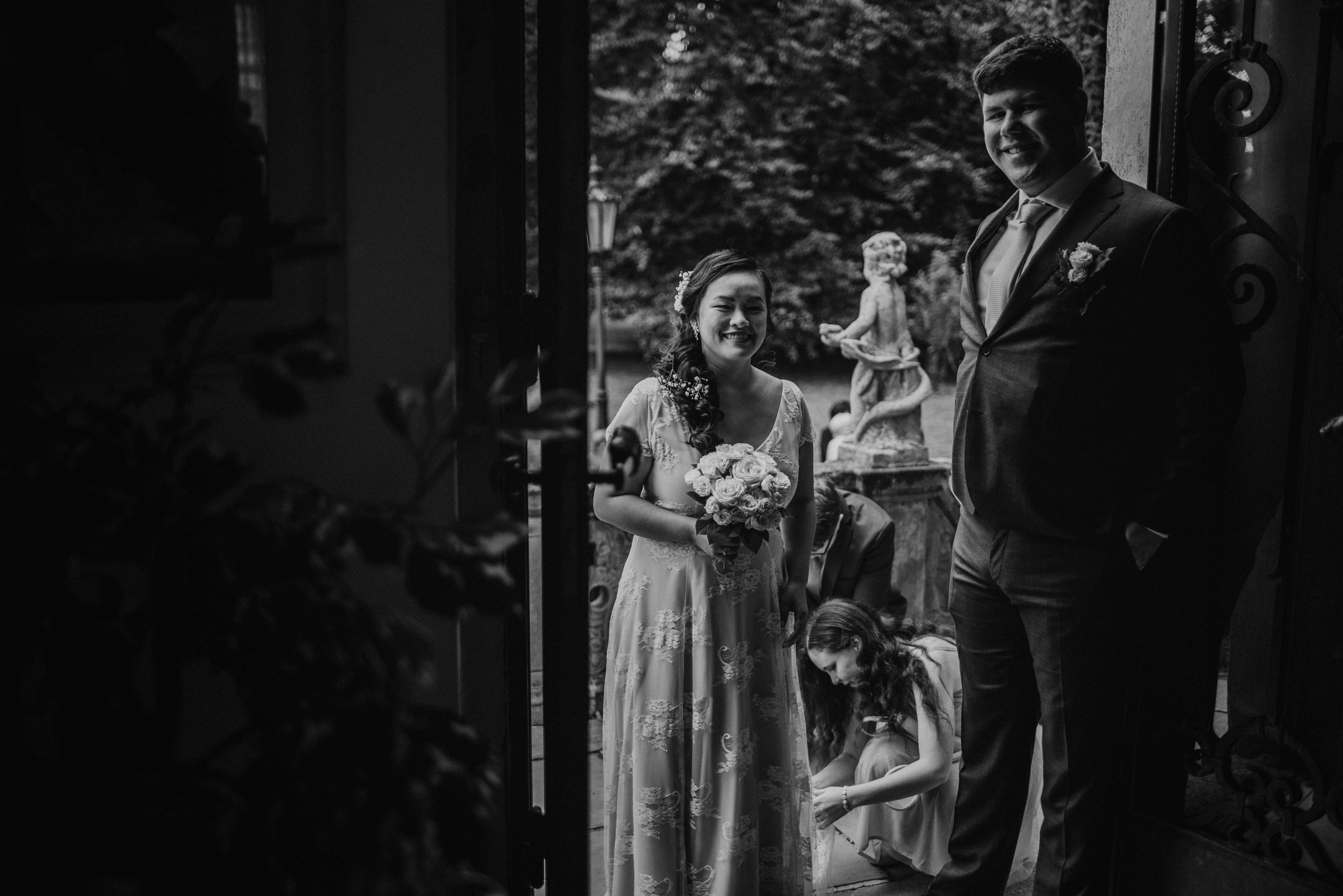 Svatba v centru Brna na Zelném trhu. Lifestyle, wedding and family photographer