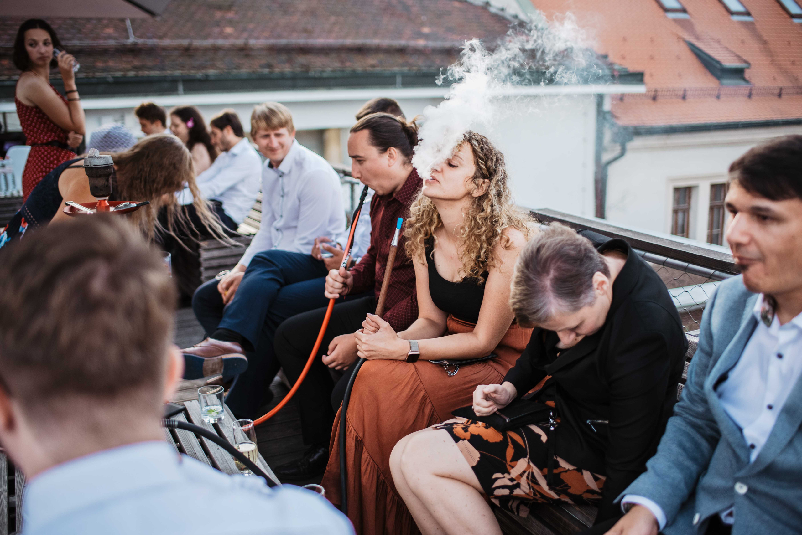 Svatba v centru Brna na Zelném trhu. Lifestyle, wedding and family photographer