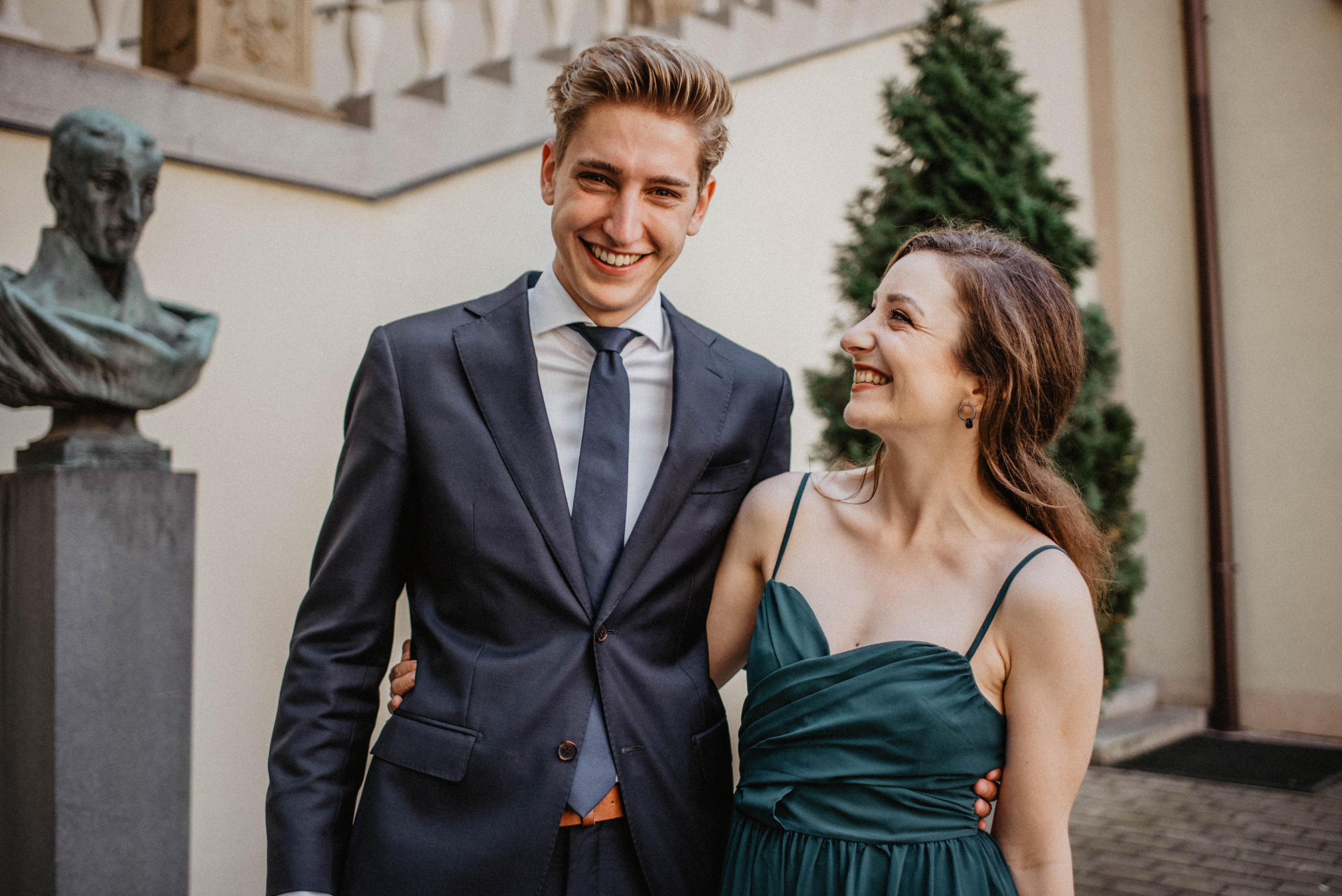 Svatba v centru Brna. Špilberk. Lifestyle, wedding and family photographer