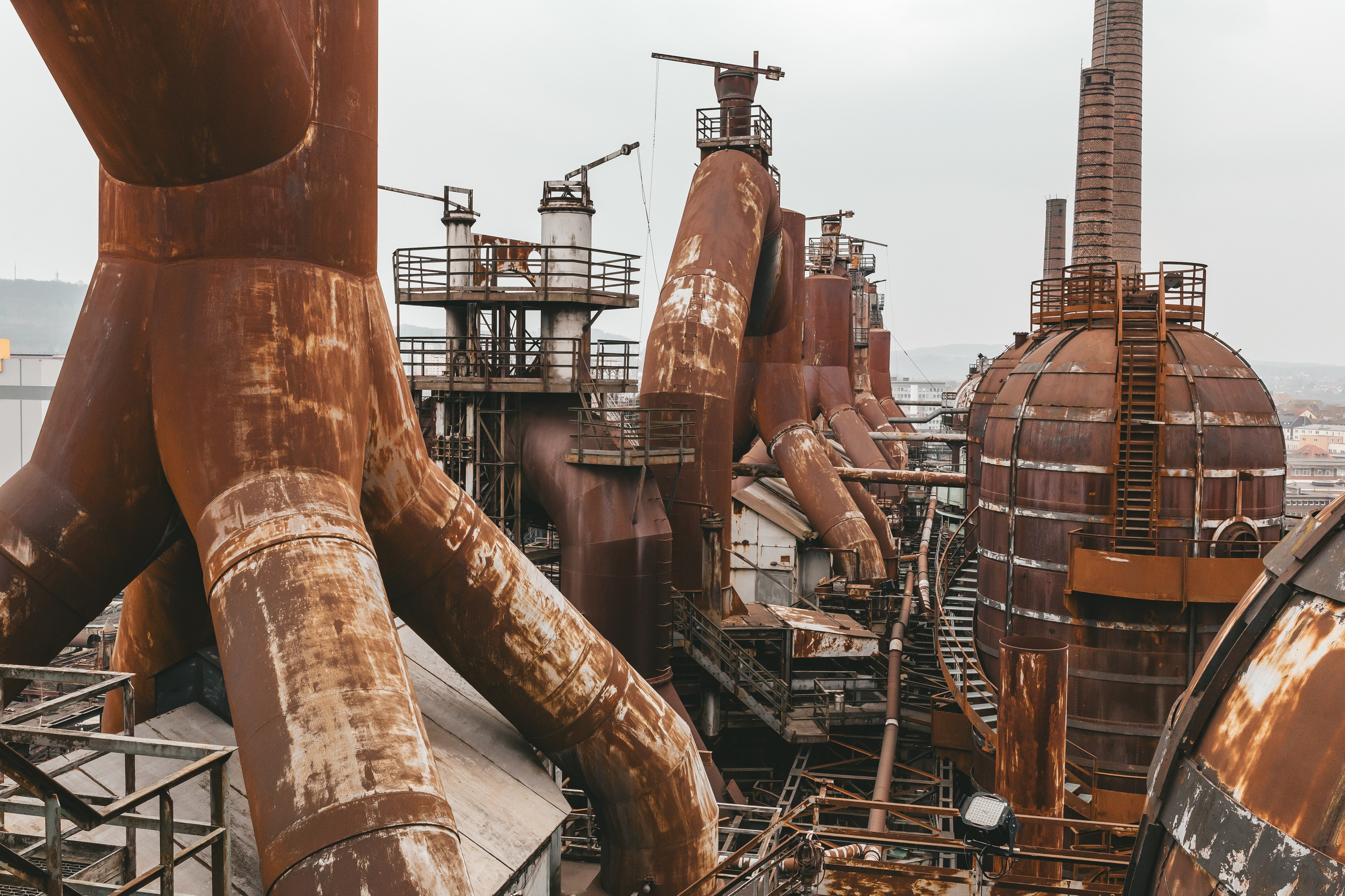 Металлургический завод в Фёльклингене: индустриальный гигант и памятник ЮНЕСКО. Фотограф в Германии — Мария Чистякова