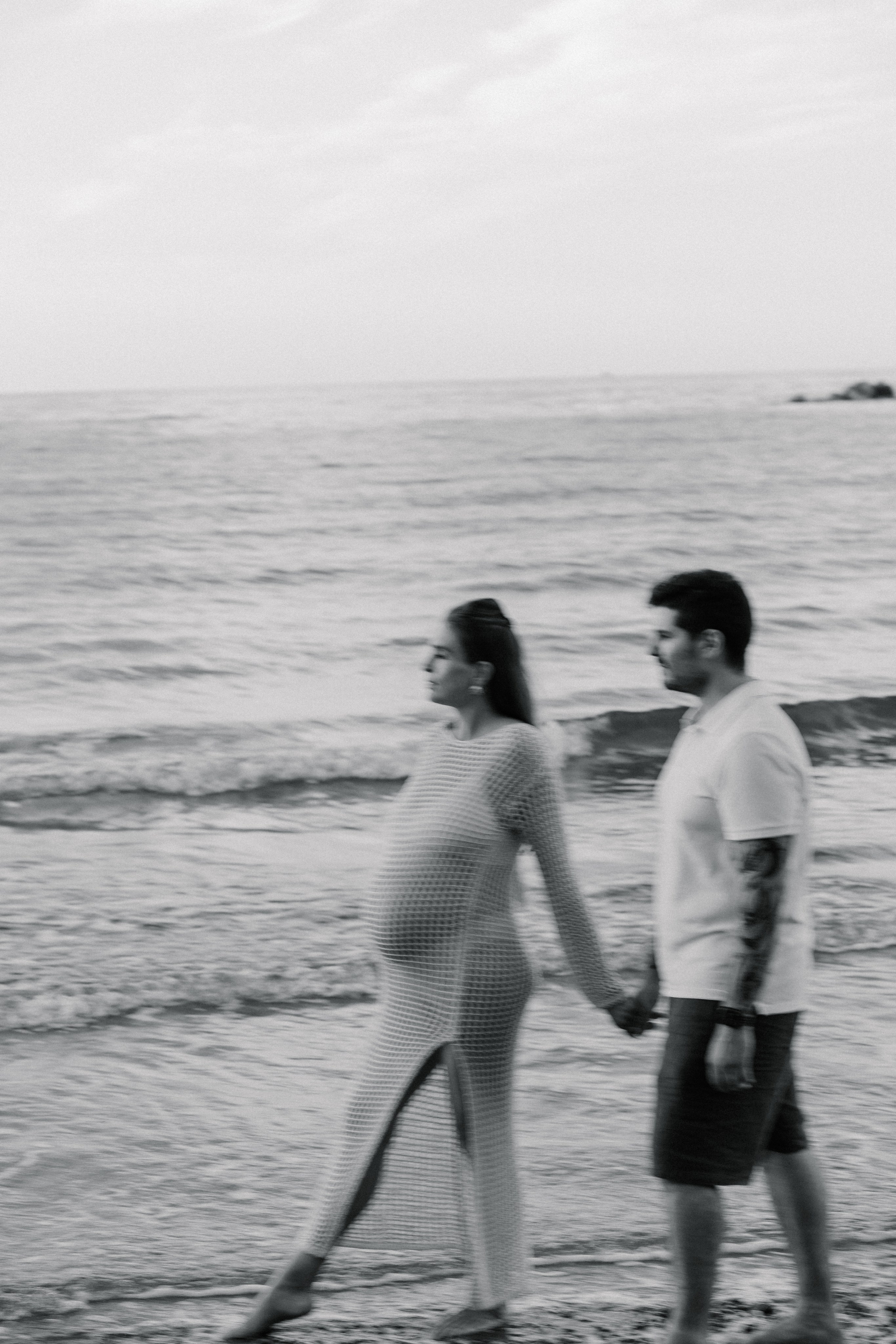 In dolce attesa. Fotografa Rimini