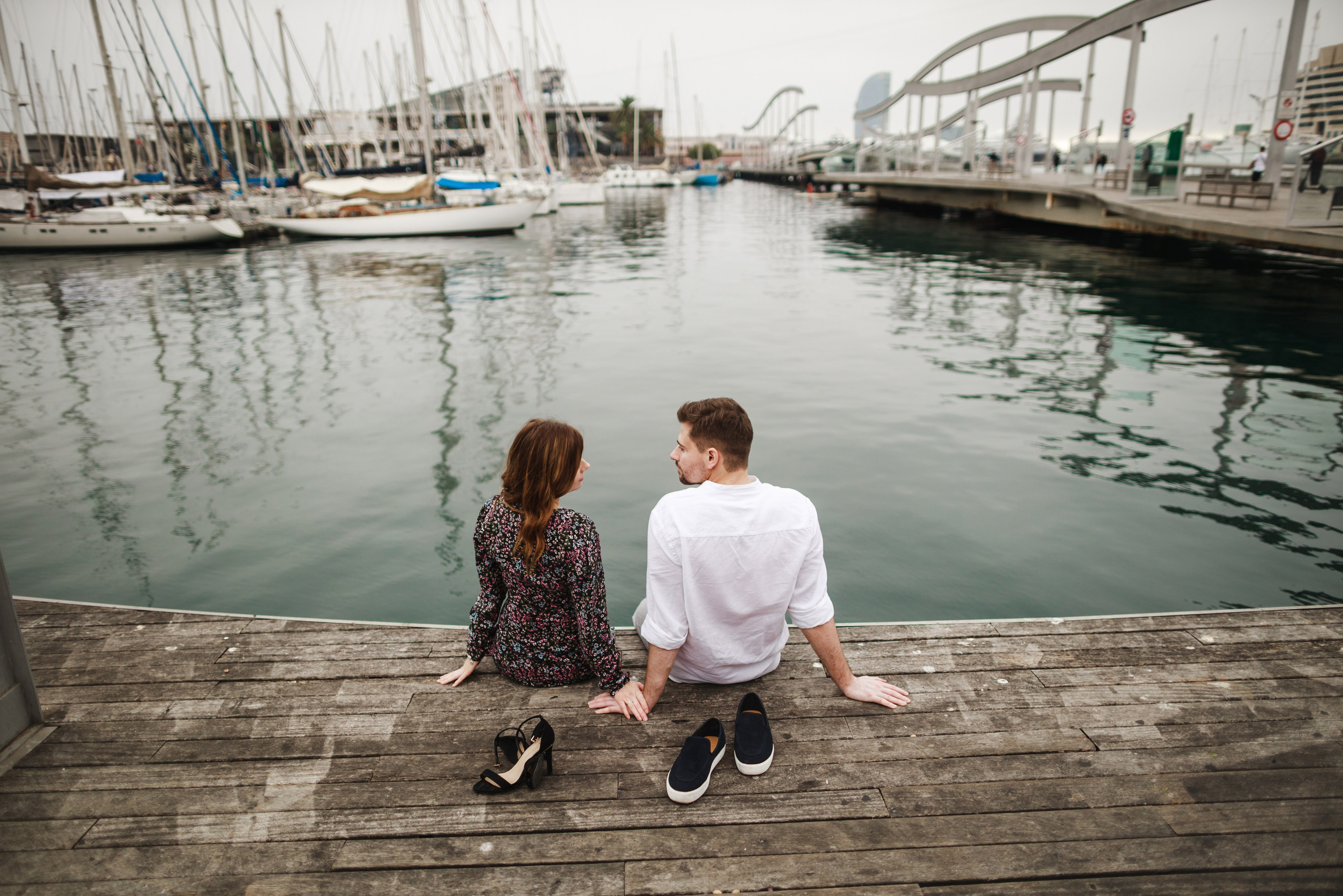 Damian i Monika. Фотограф в Барселоне Испании Маслик Юлия