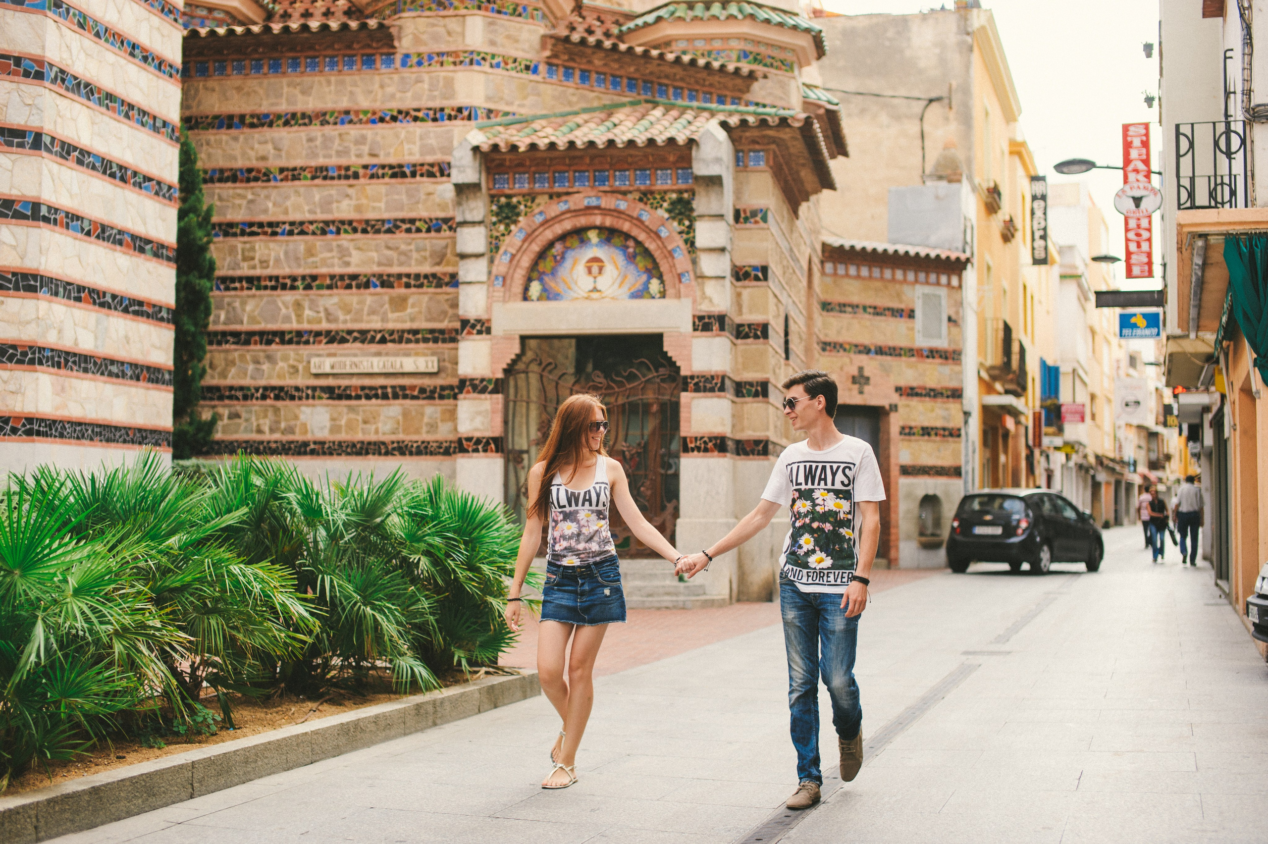 Alex y María lovestory en Lloret de Mar. Fotógrafo profesional Bilbao