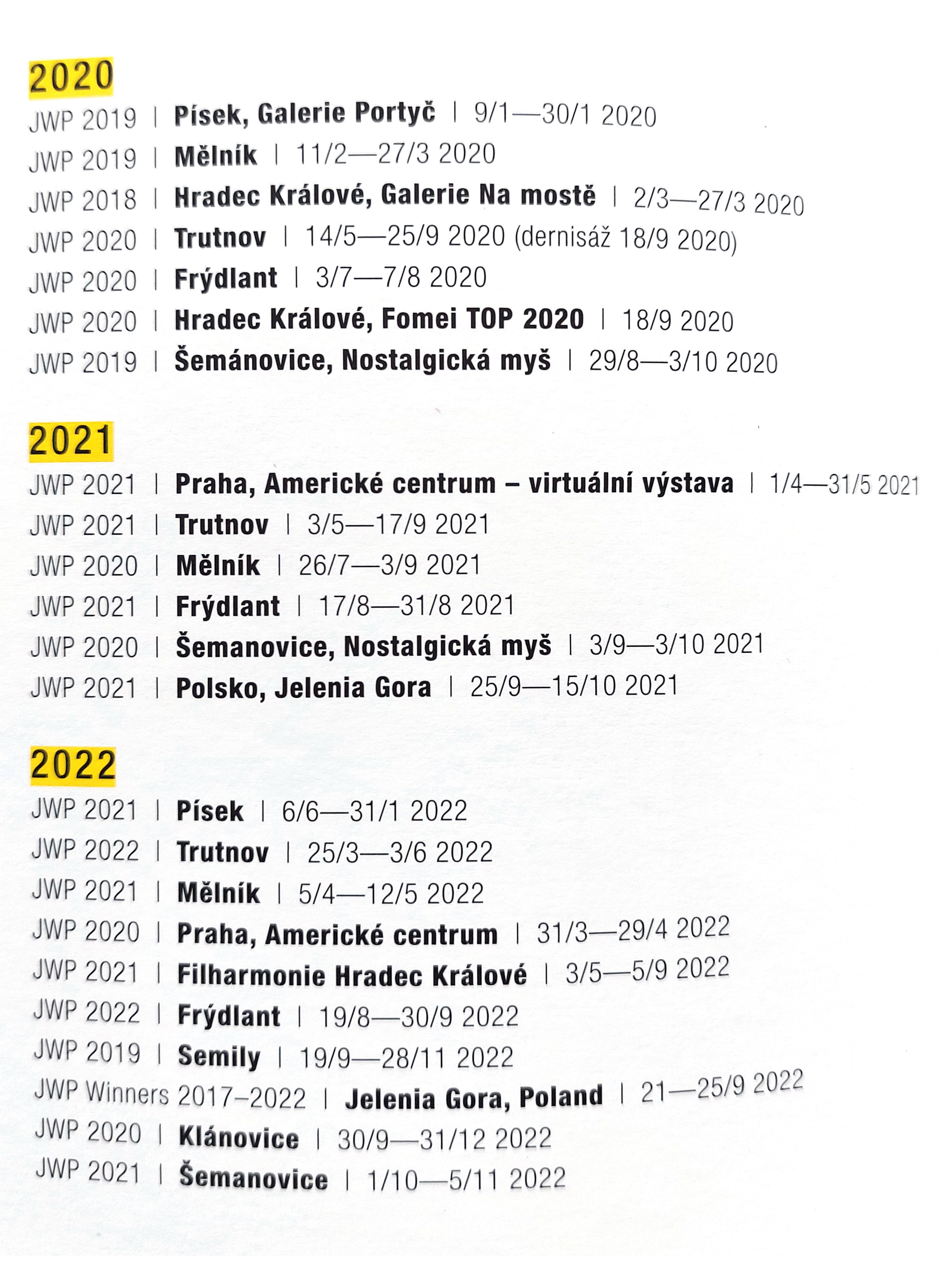 Wystawy fotograficzne JWP 2020 z udziałem fotografii Aleksieja Kaznadzieja.