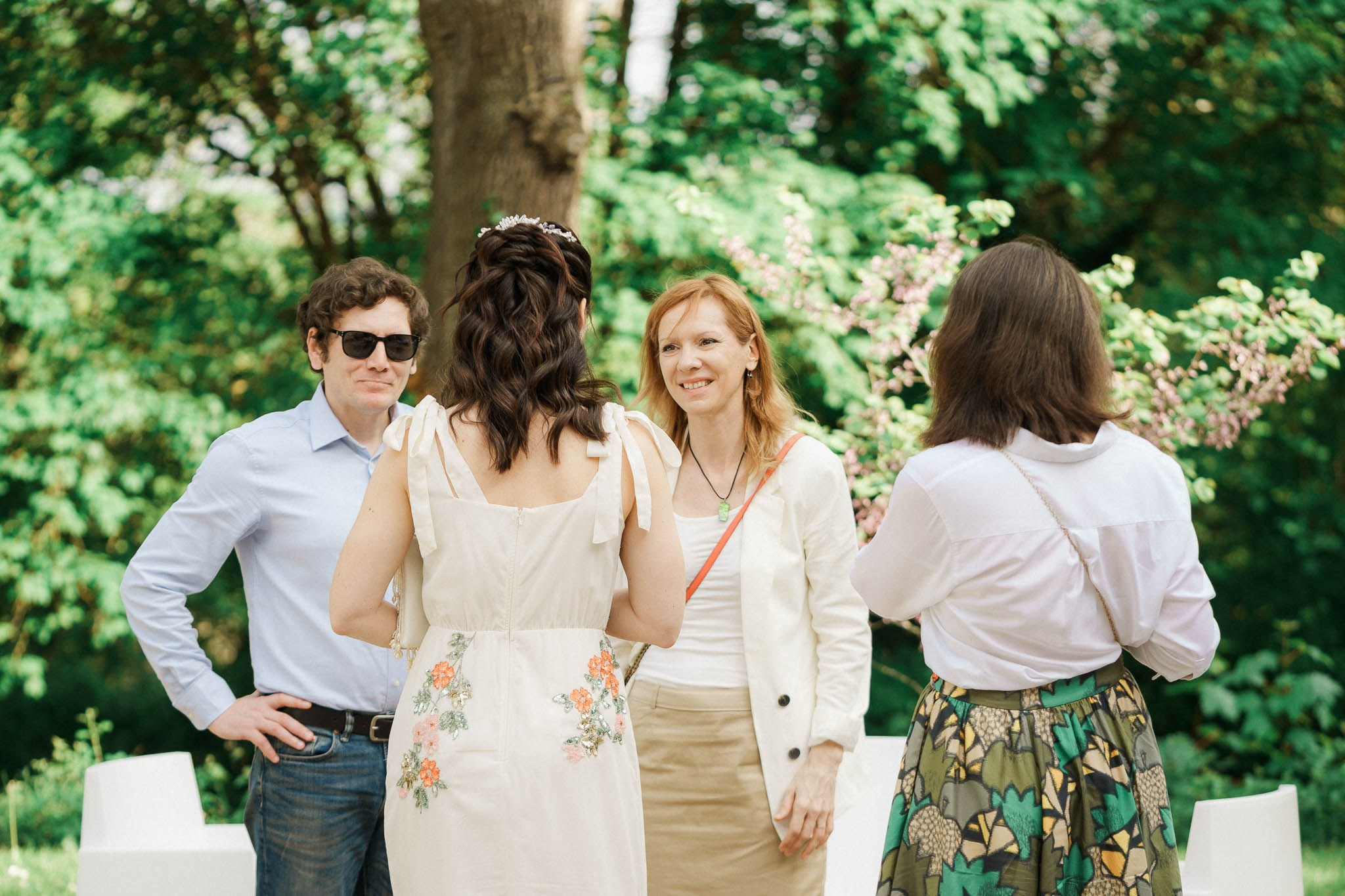 K& F, destination wedding photographer in L’Orangerie de l’Orée du Bois, France