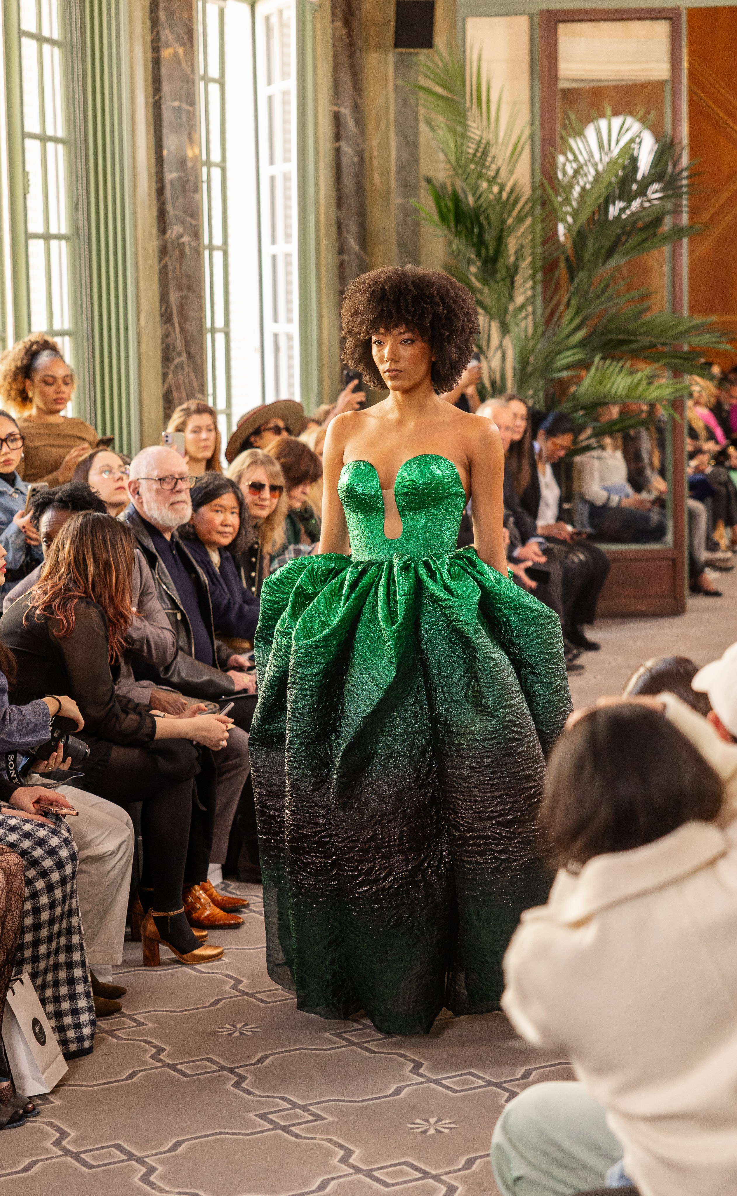 Paris fashion week. MATVEEVA STUDIO