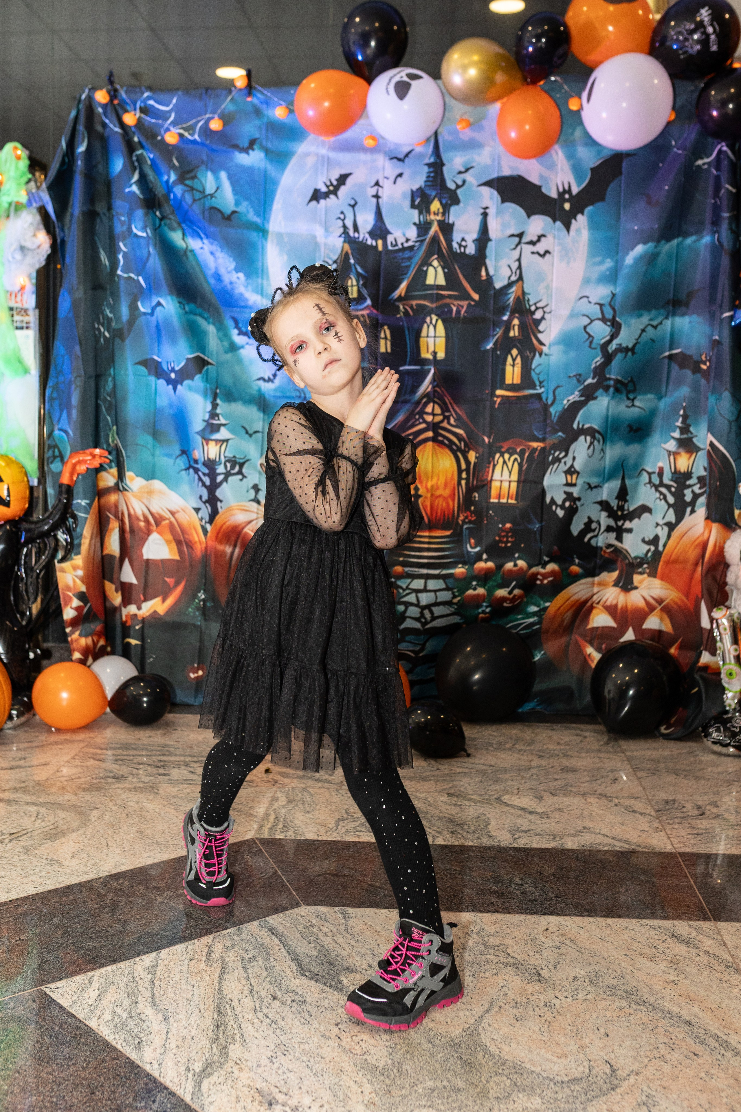 Leo dance studio Helloween 2025. Семейный и детский фотограф в Варшаве Мила Бобровская