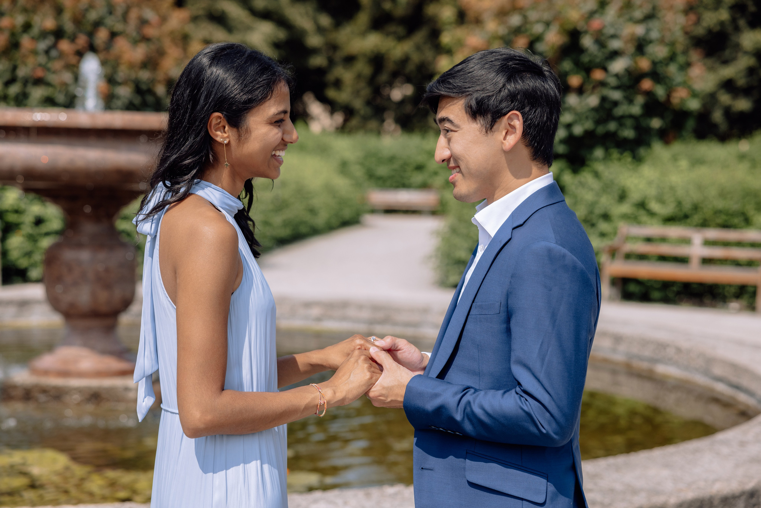 Verlobung Engagement. Hochzeitsfotograf München Taufe Familienfotograf Tanja Mauke