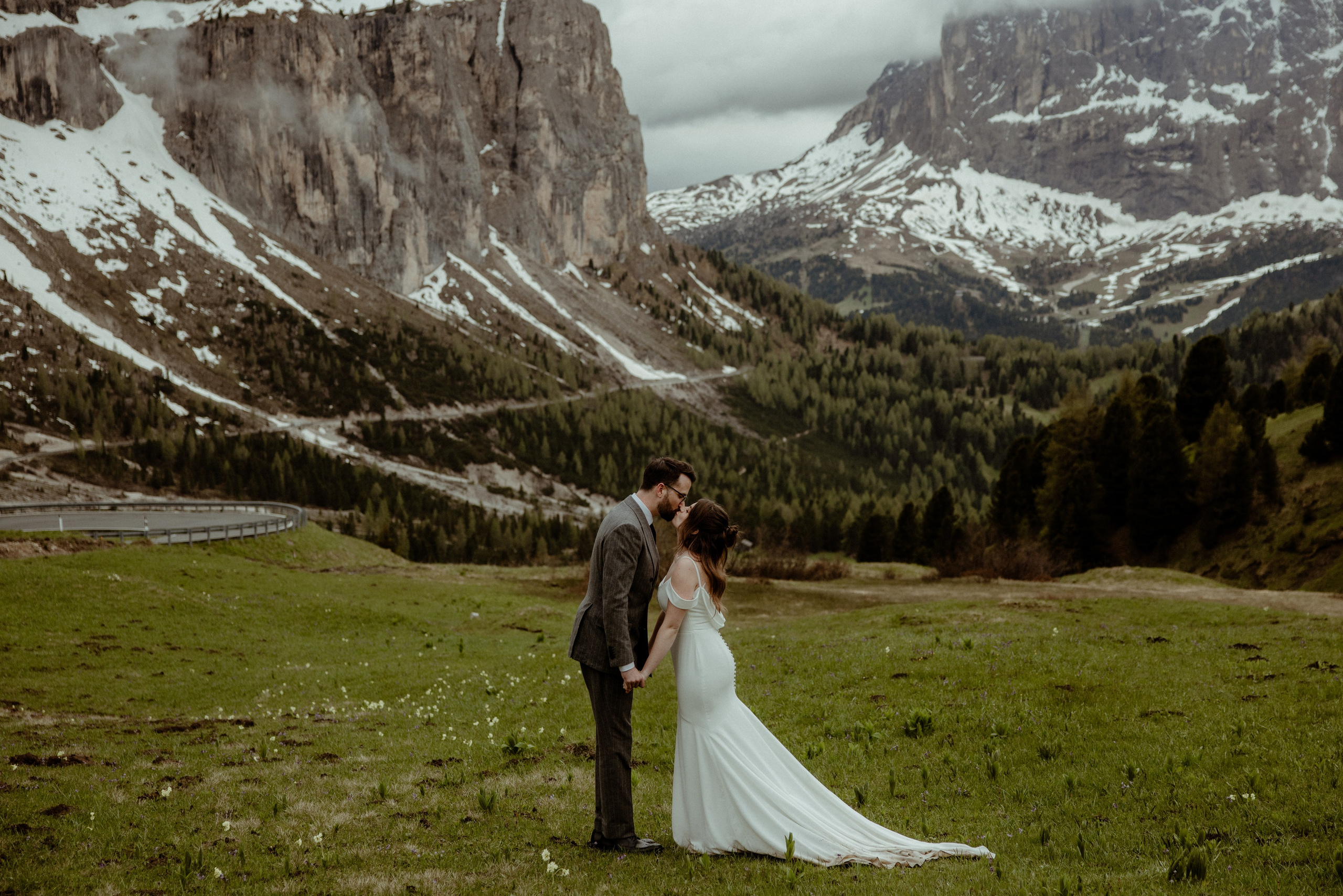 Dreamy elopement in Dolomites. Iceland elopement photo and video | Nikolaichik Photo