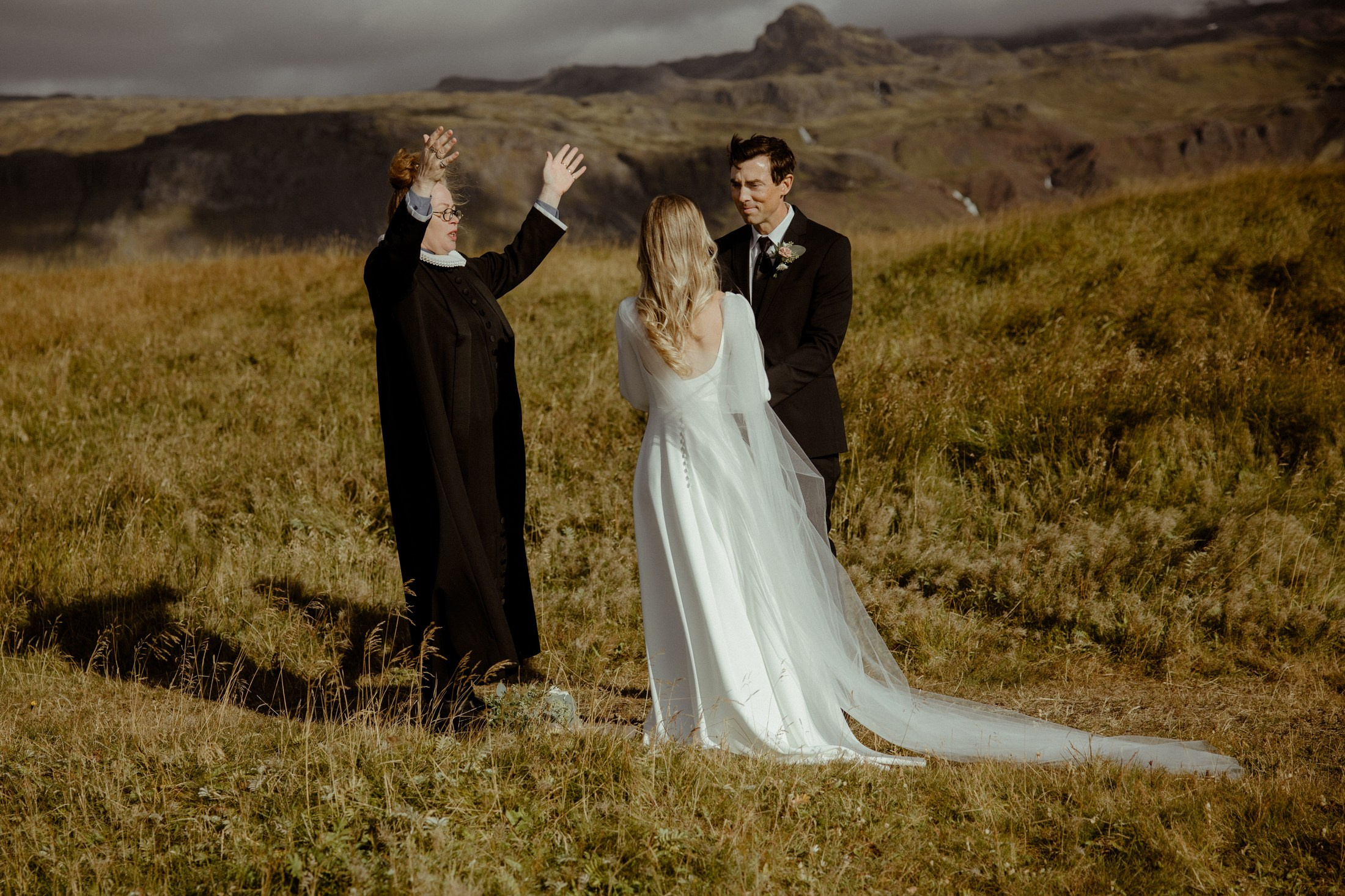 Iceland elopement at Budir Black Church | Snæfellsnes wedding by Iceland elopement photographer & videographer. Iceland elopement photographer & videographer