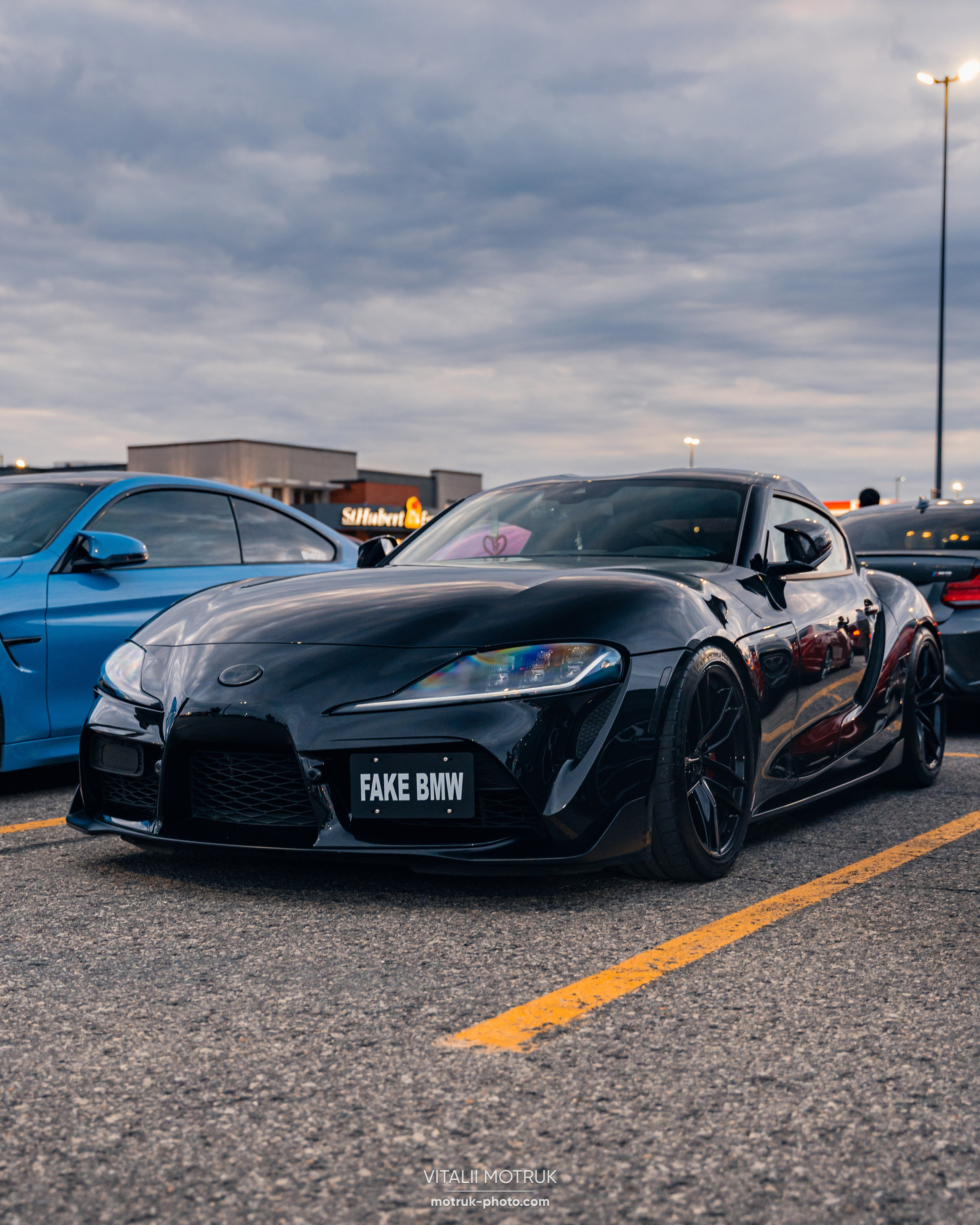 Car meet: 514 bimmers. Photographe de voitures à Paris — Vitalii Motruk