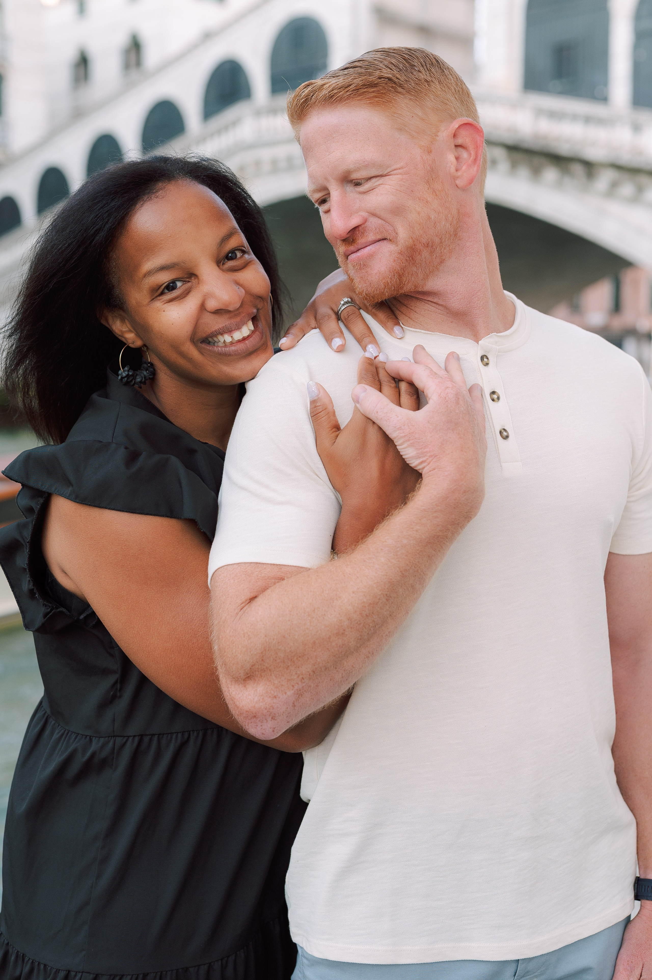 Eliza, Elena, Elliana, Teresa and Brad. Photographer in Venice Anna Terzi