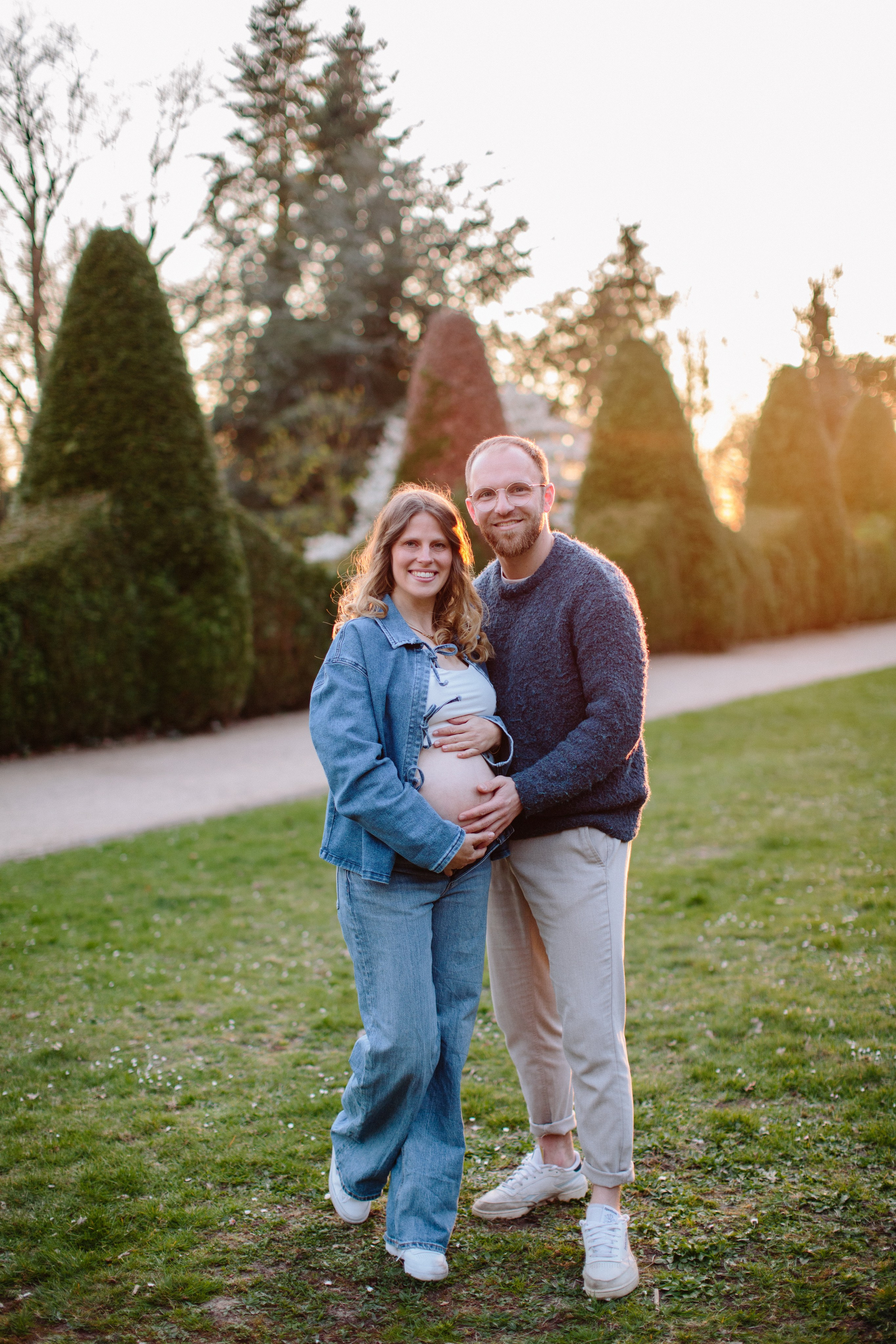 Babybauch. Hochzeitsfotograf Hamburg