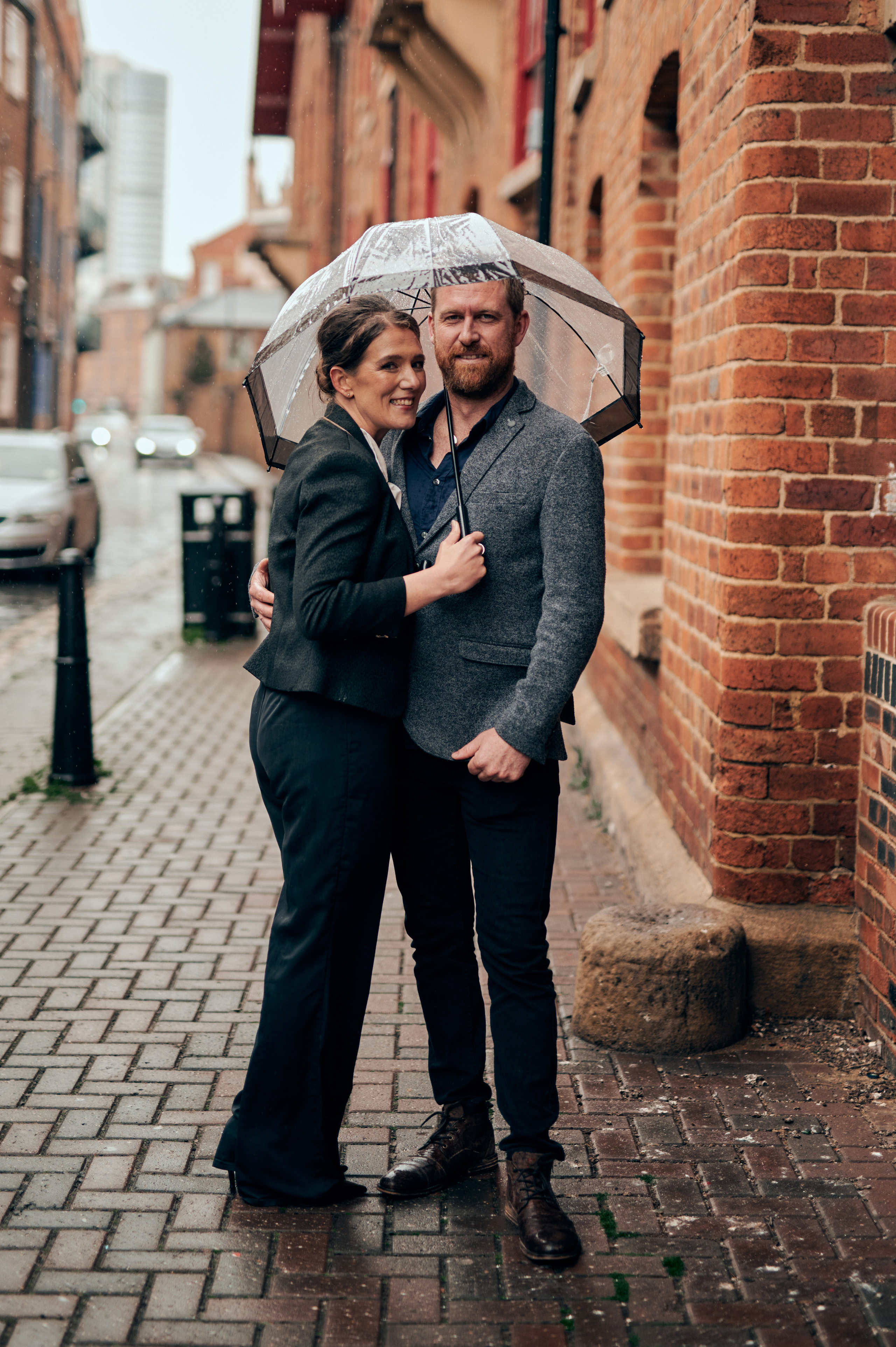 Rainy Day Photoshoot | Moody & Romantic Leeds Session. Rapley Photography | West Yorkshire Wedding & Portrait Photographer