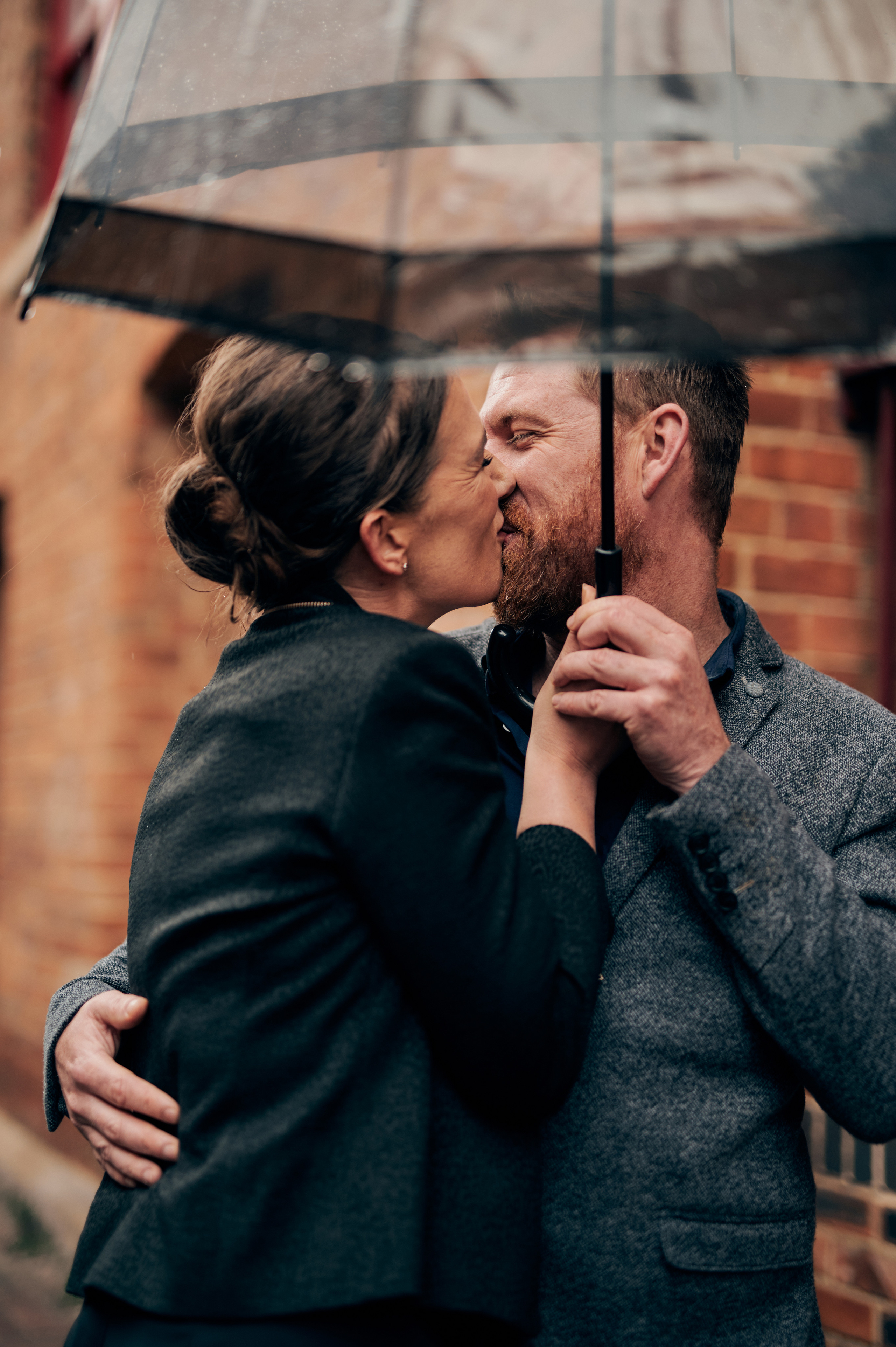 Rainy Day Photoshoot | Moody & Romantic Leeds Session. Rapley Photography | West Yorkshire Wedding & Portrait Photographer