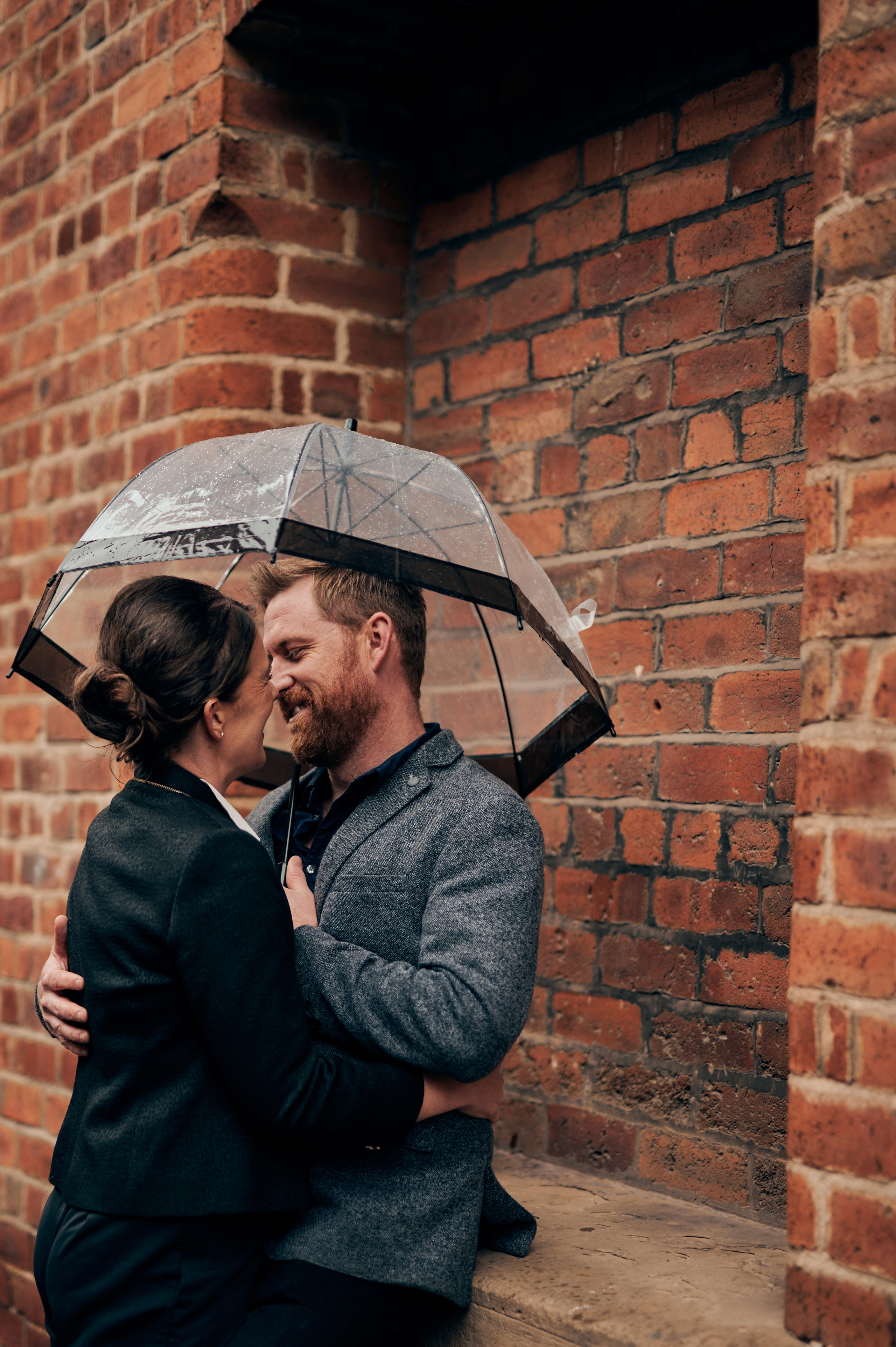 Rainy Day Photoshoot | Moody & Romantic Leeds Session. Rapley Photography | West Yorkshire Wedding & Portrait Photographer