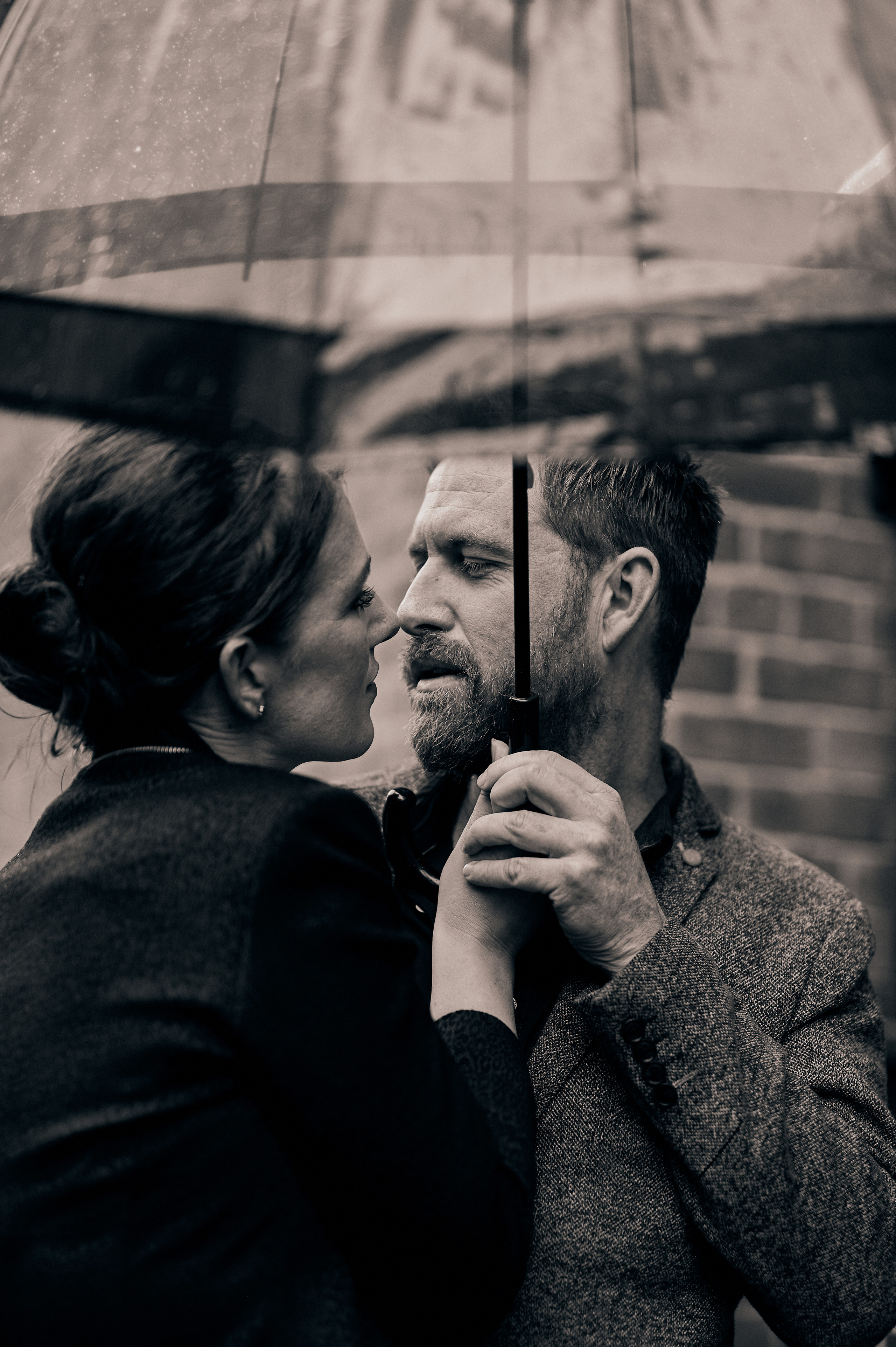 Rainy Day Photoshoot | Moody & Romantic Leeds Session. Rapley Photography | West Yorkshire Wedding & Portrait Photographer