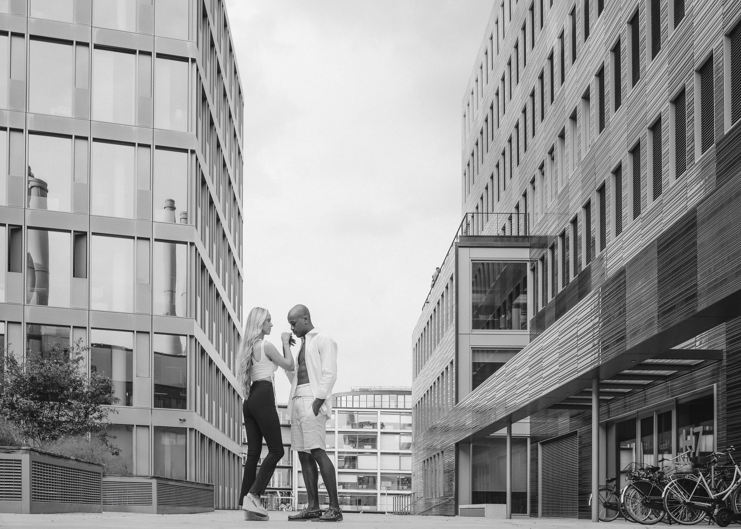 Now. Schwarz-weiß Fotografie in Münster. Fotografin Viktoria Roschen