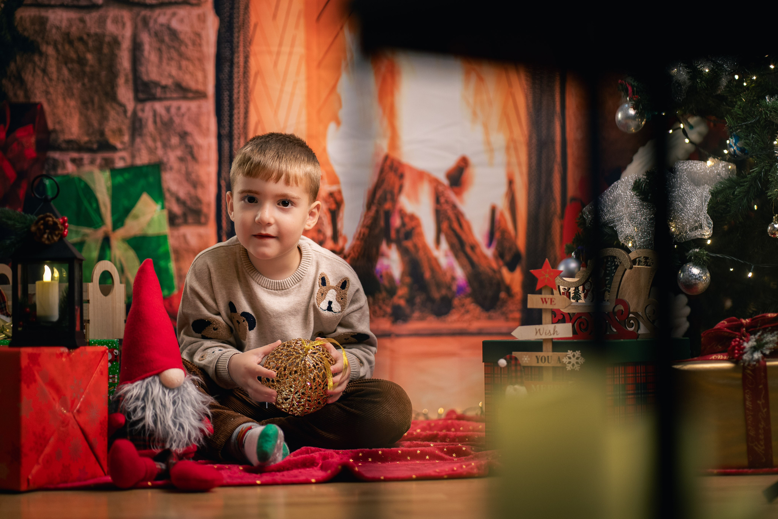 Sedinta foto Craciun — Gradinita Miniterra. Liviu Andrei - Fotograf