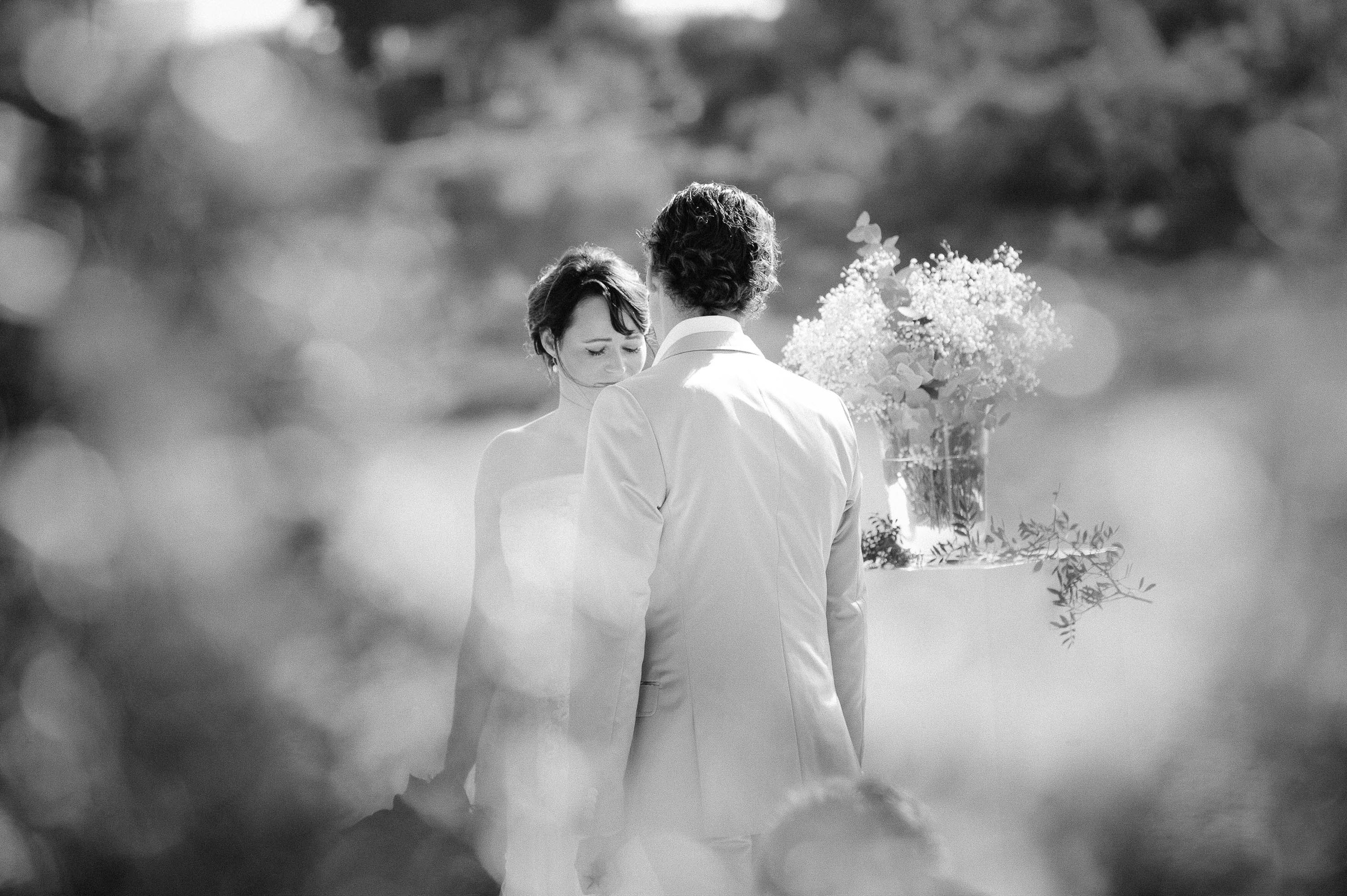 Moments at Weddings, sighs, whispers, caresses at a Mediterranean Sea Wedding