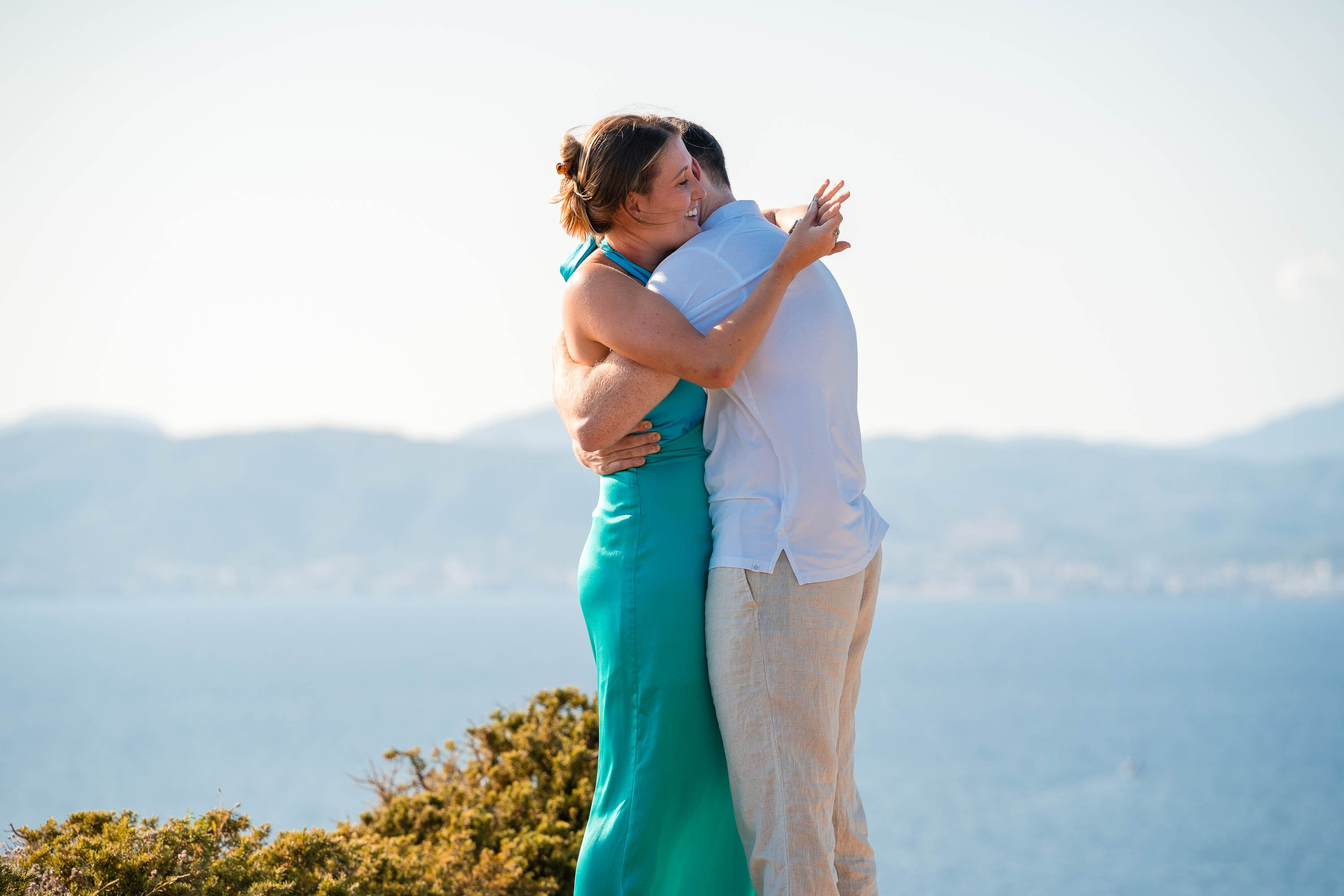 A Wedding Proposal in Mallorca in Cap Rocat. Mallorca Wedding, Corporate & Social Photographer