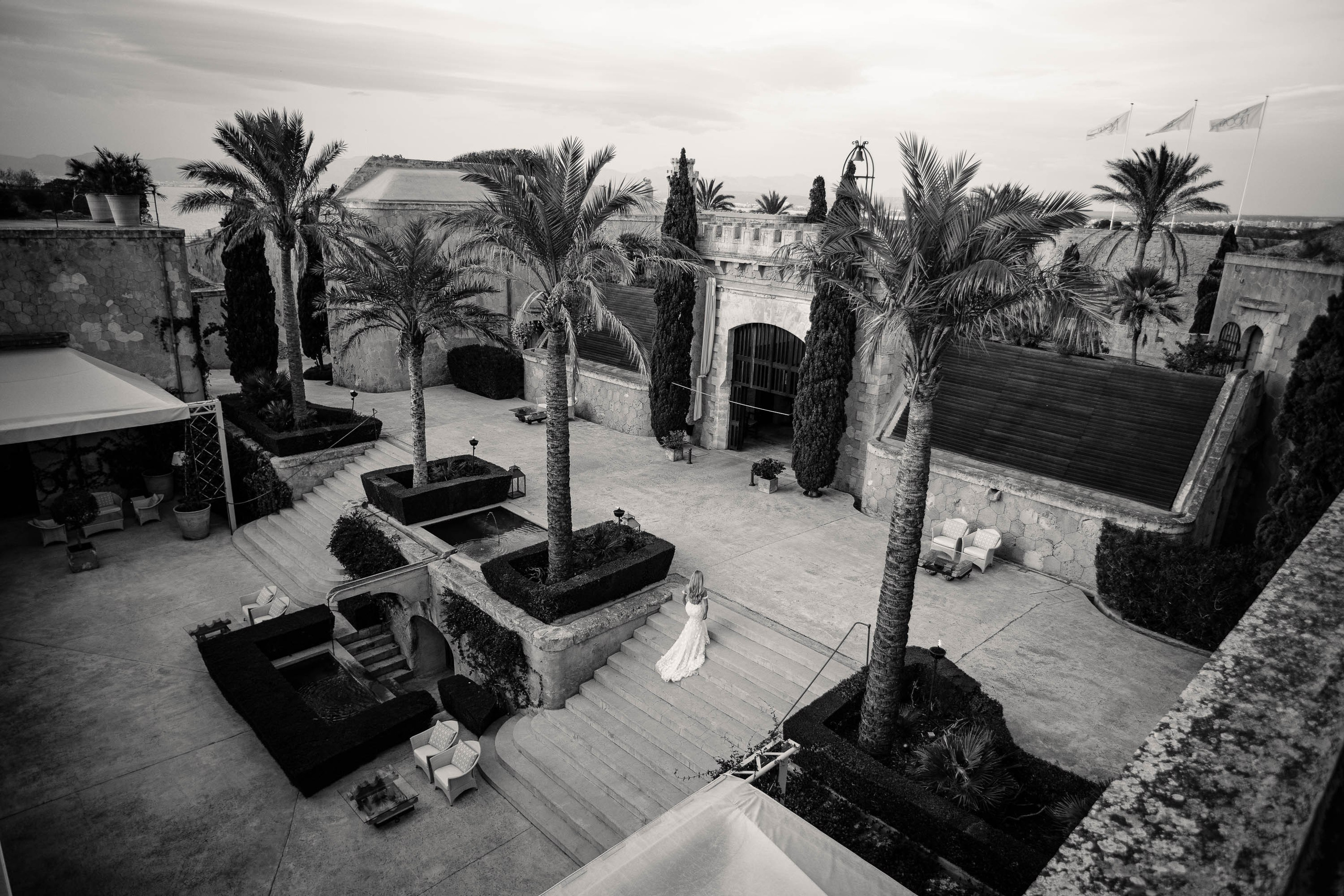High End Portraits in Mallorca at Cap Rocat Hotel. Mallorca Wedding, Corporate & Social Photographer