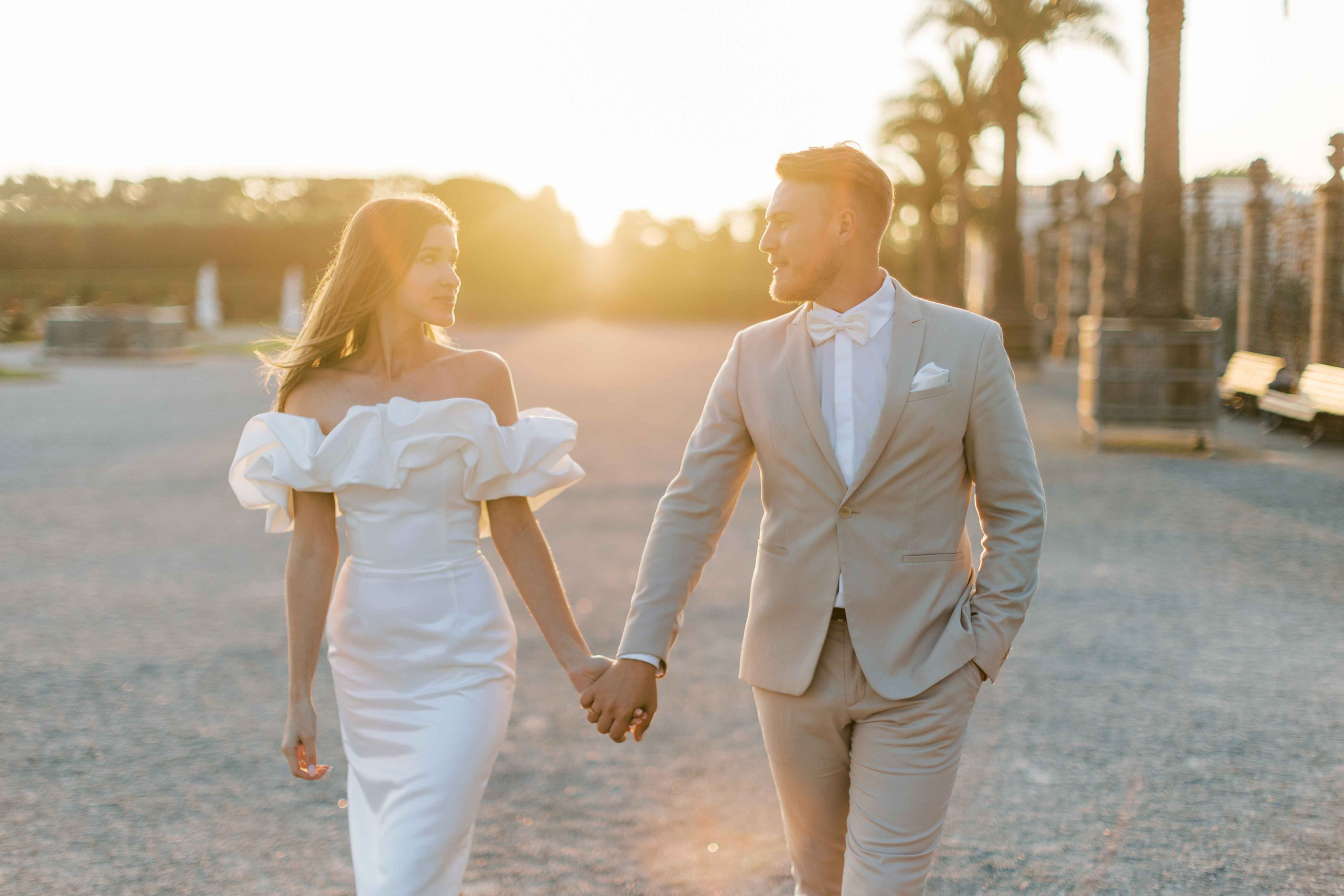 After Wedding Shoot at Sunset