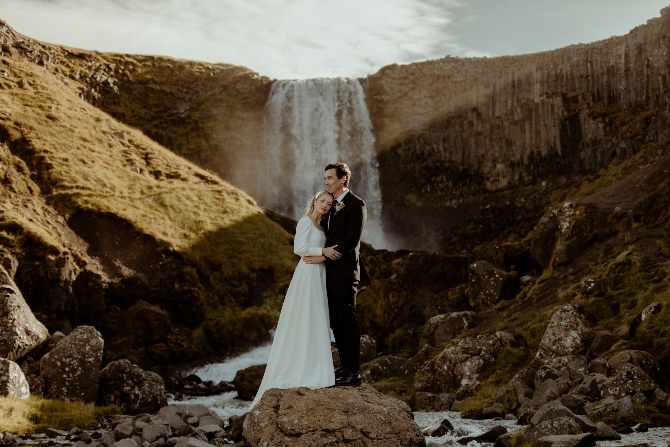 Iceland elopement at Budir Black Church | Snæfellsnes wedding by Iceland elopement photographer & videographer. Iceland elopement photographer & videographer