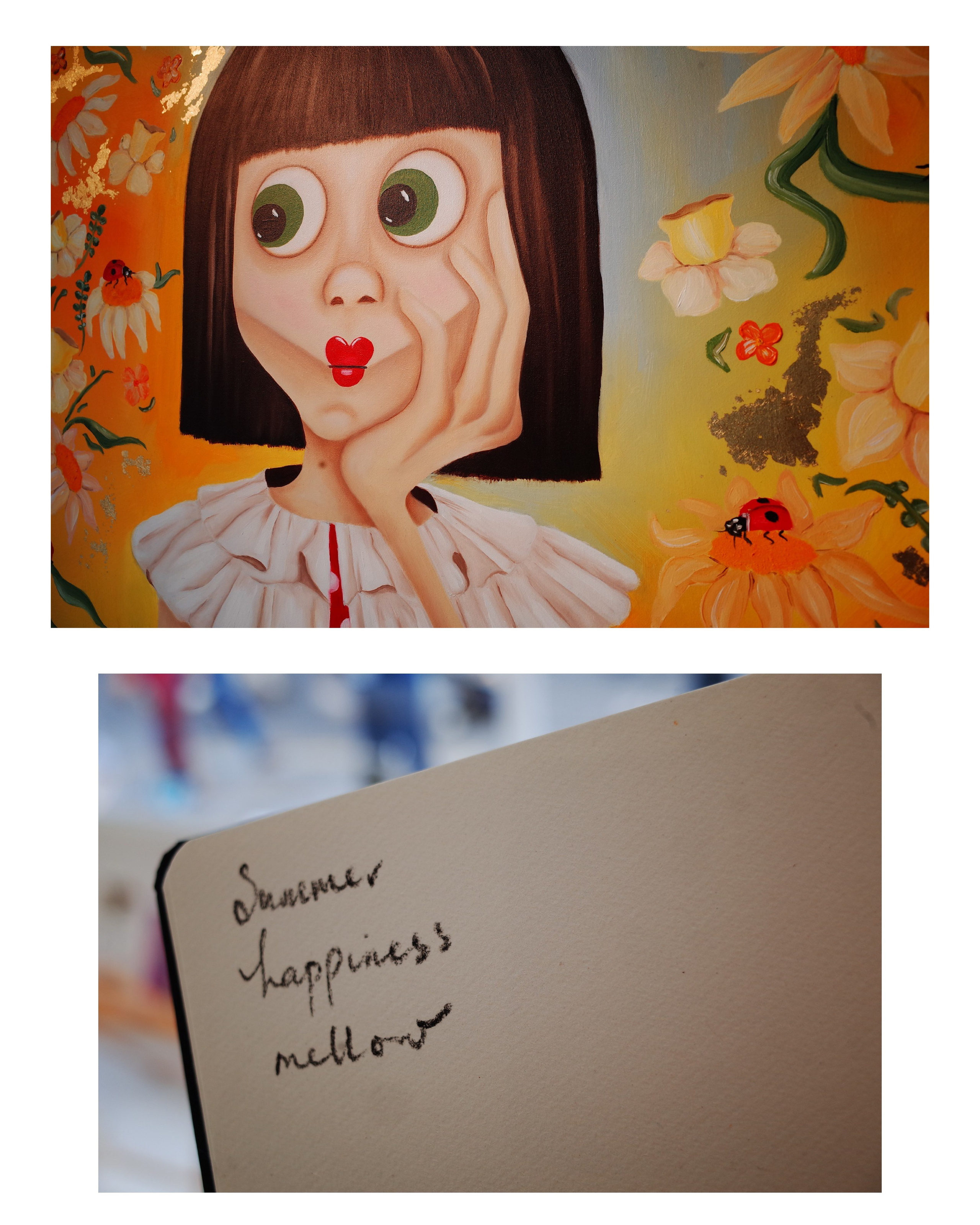 Art Touch performance. Victoria Dini. Art photography in London / Folkestone, UK