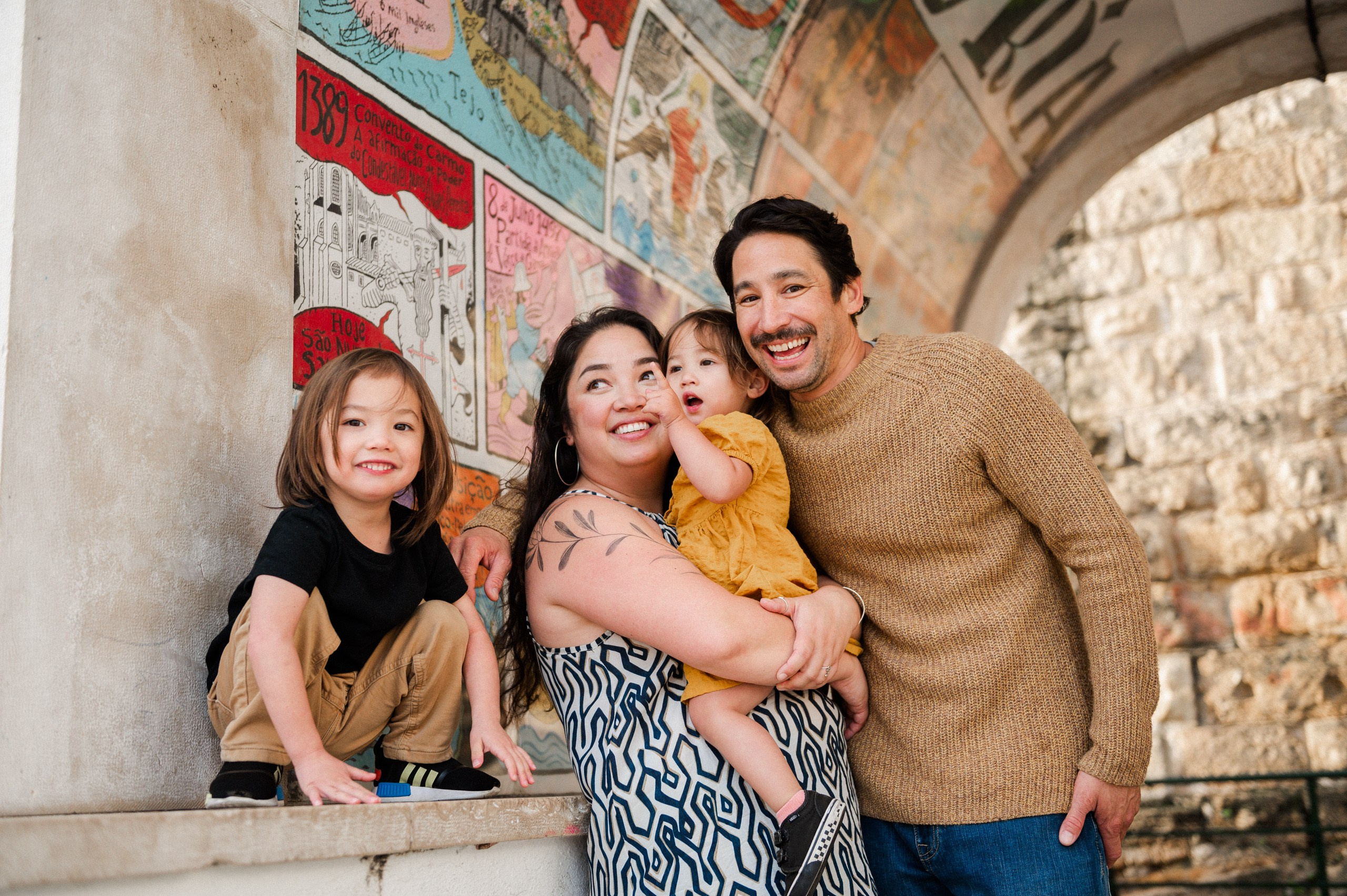 capture your family memories in Lisbon