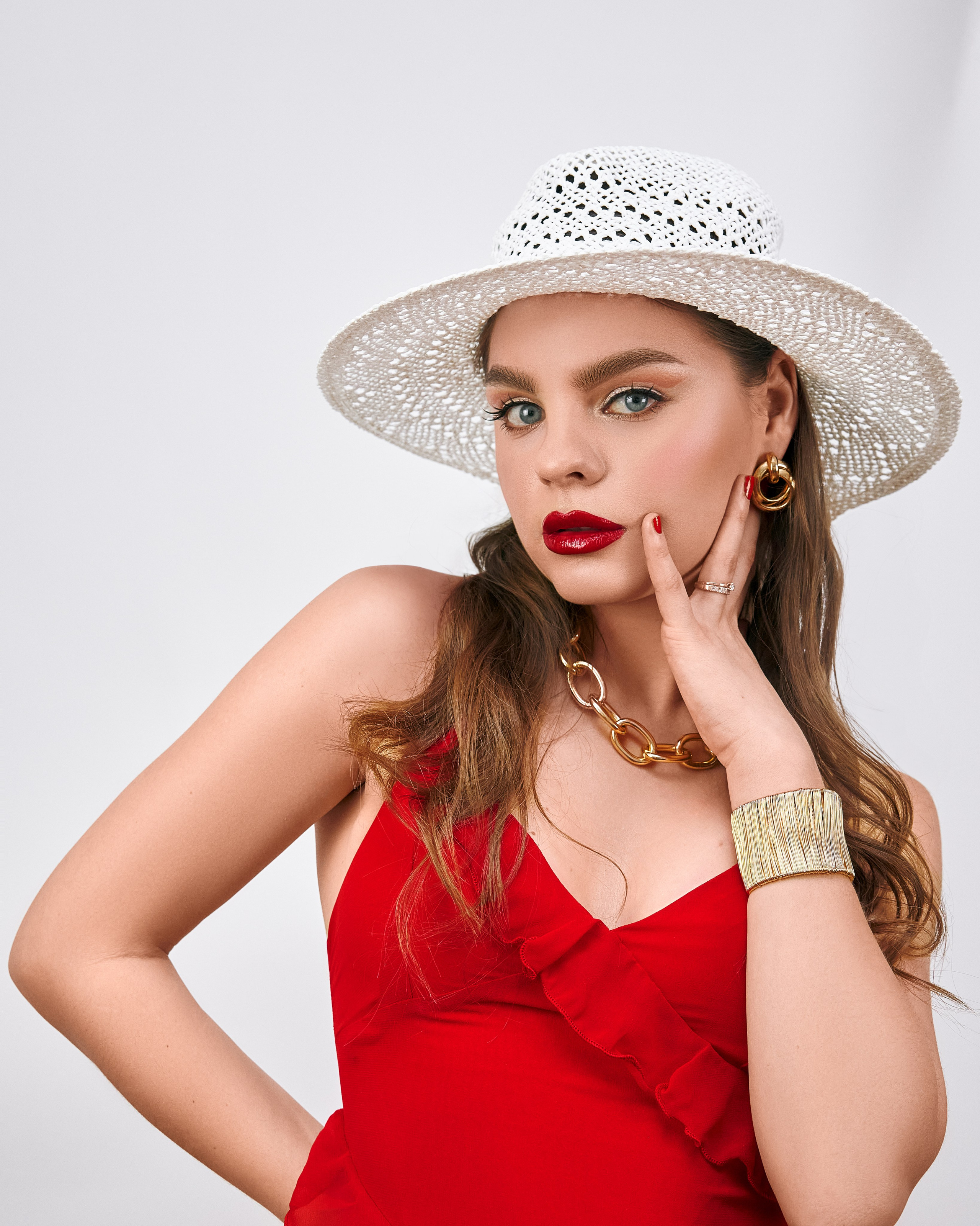 Studio-Shooting. Portraitfotografin Natalia Calcagnile