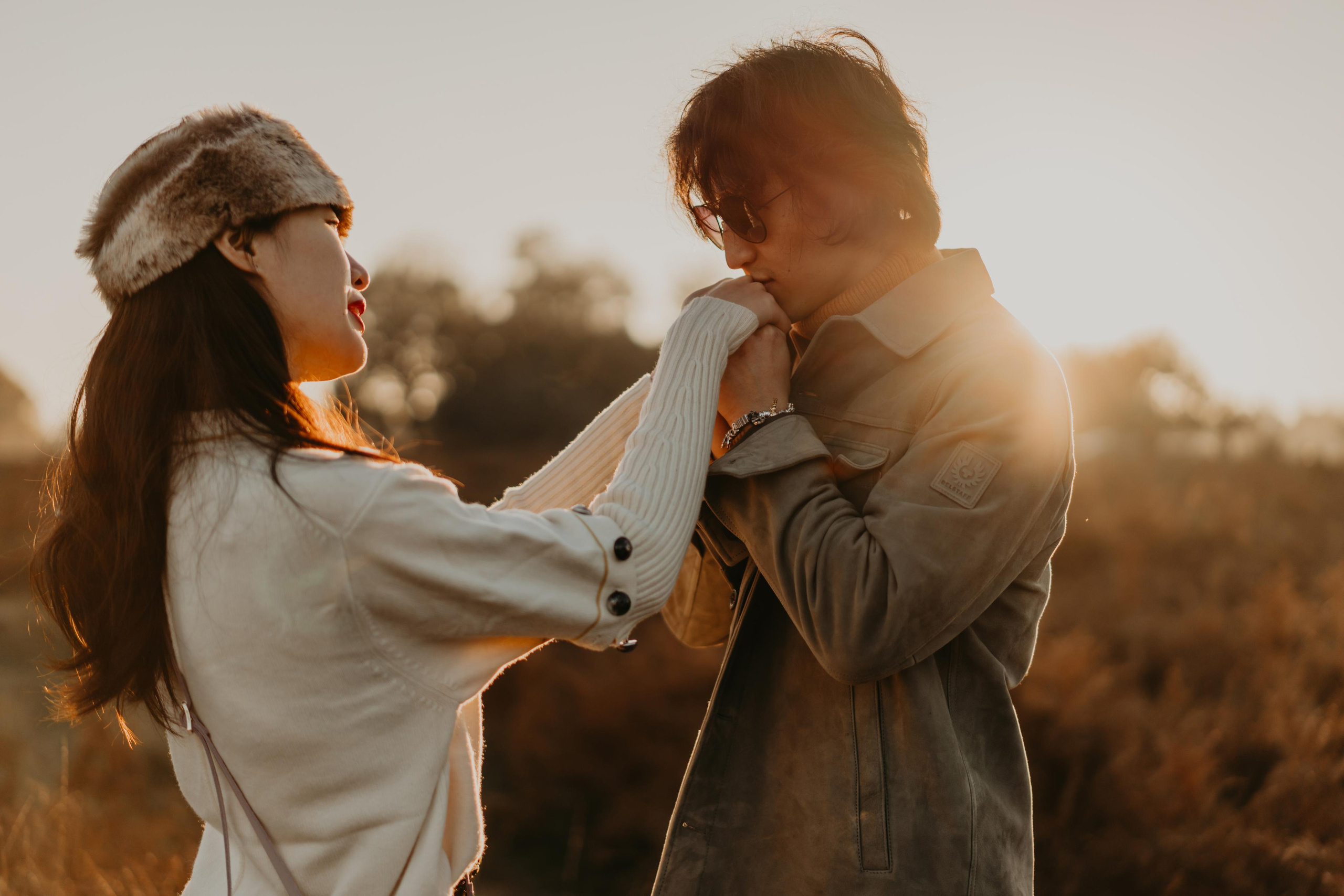 Engagement session in Richmond Park. London portrait and family photographer