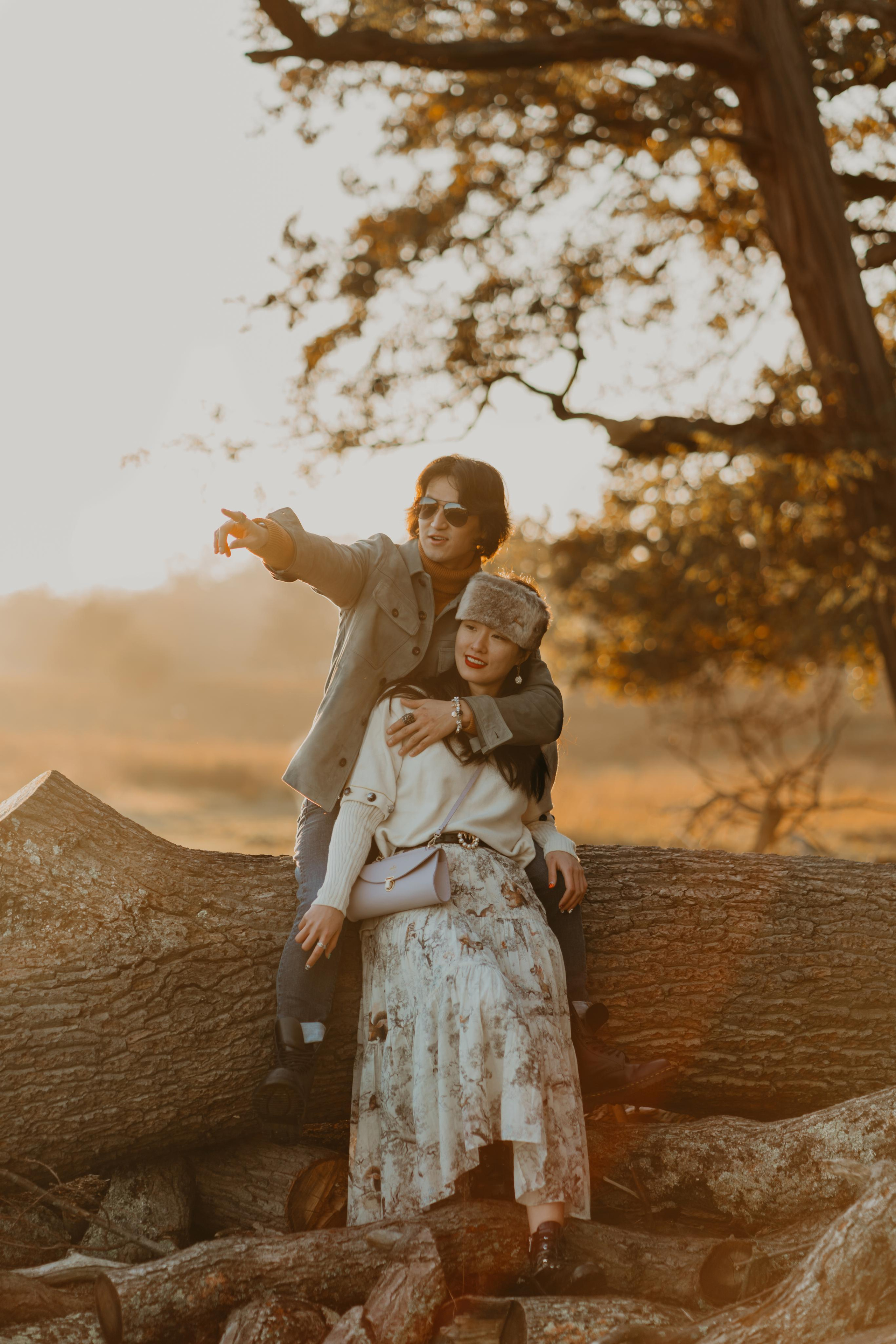 Engagement session in Richmond Park. London portrait and family photographer