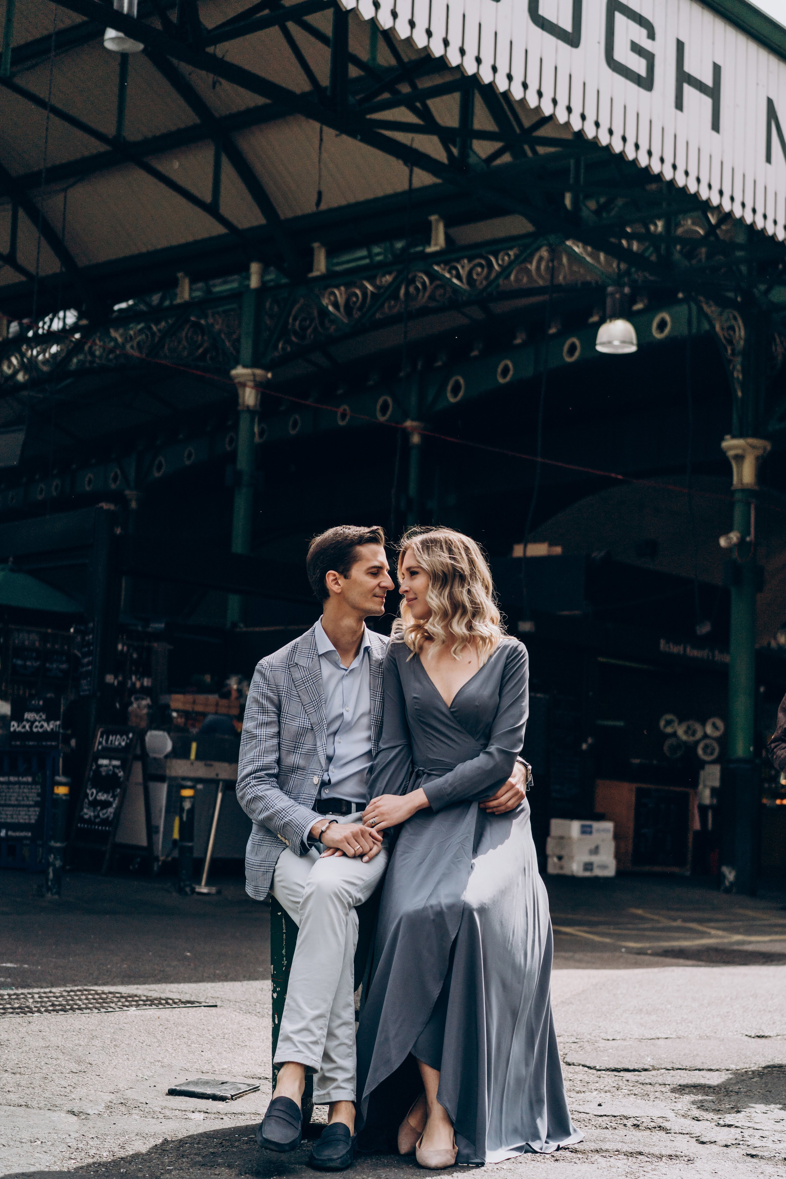 Engagement session by Tower Bridge. London portrait and family photographer