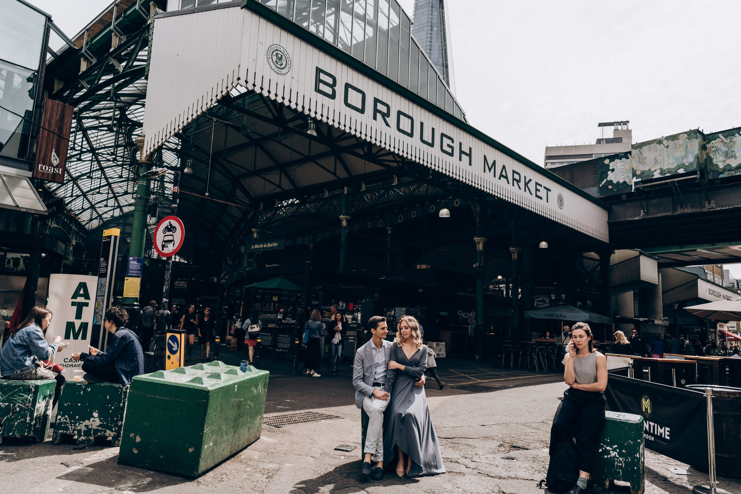 Engagement session by Tower Bridge. London portrait and family photographer