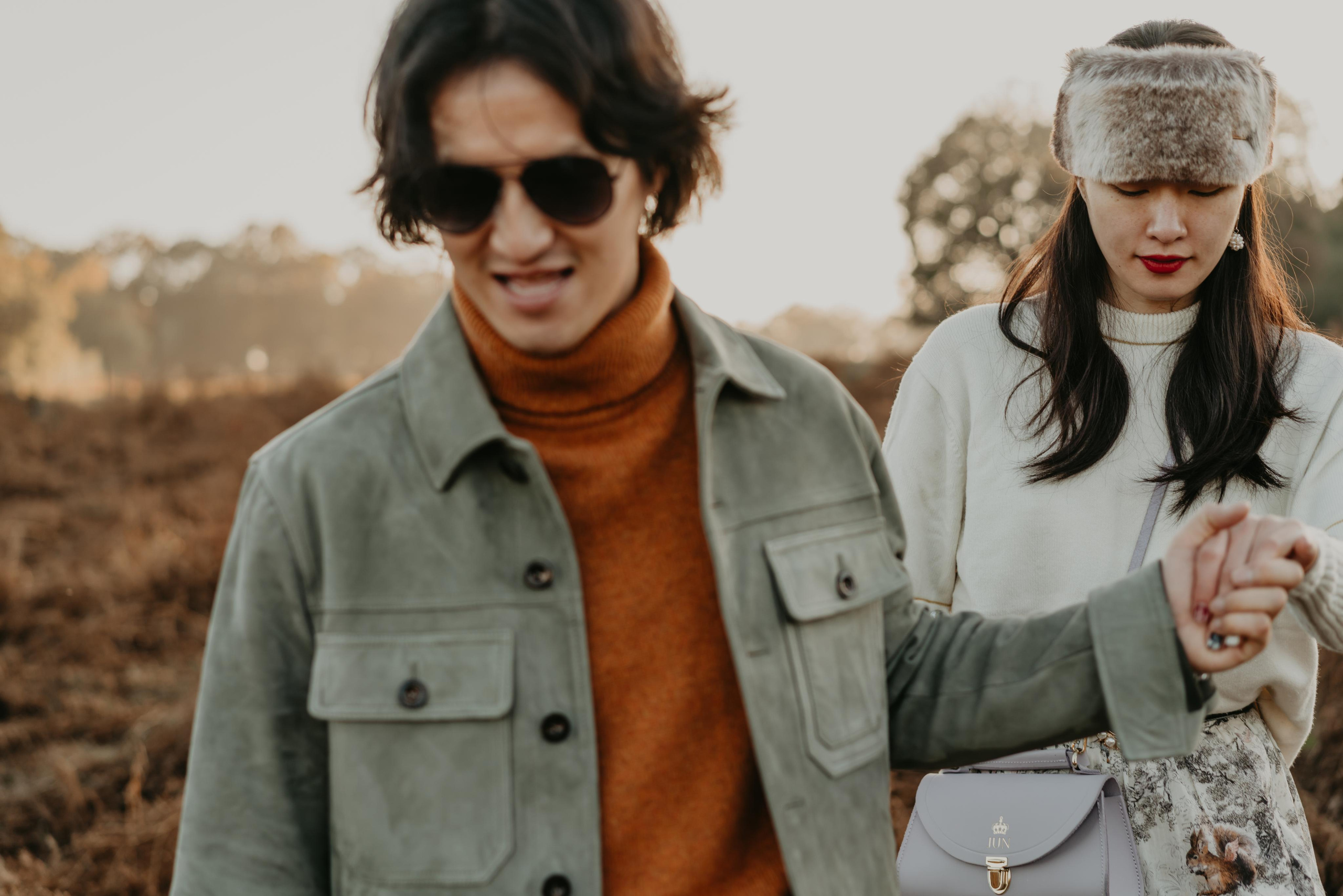 Engagement session in Richmond Park. London portrait and family photographer