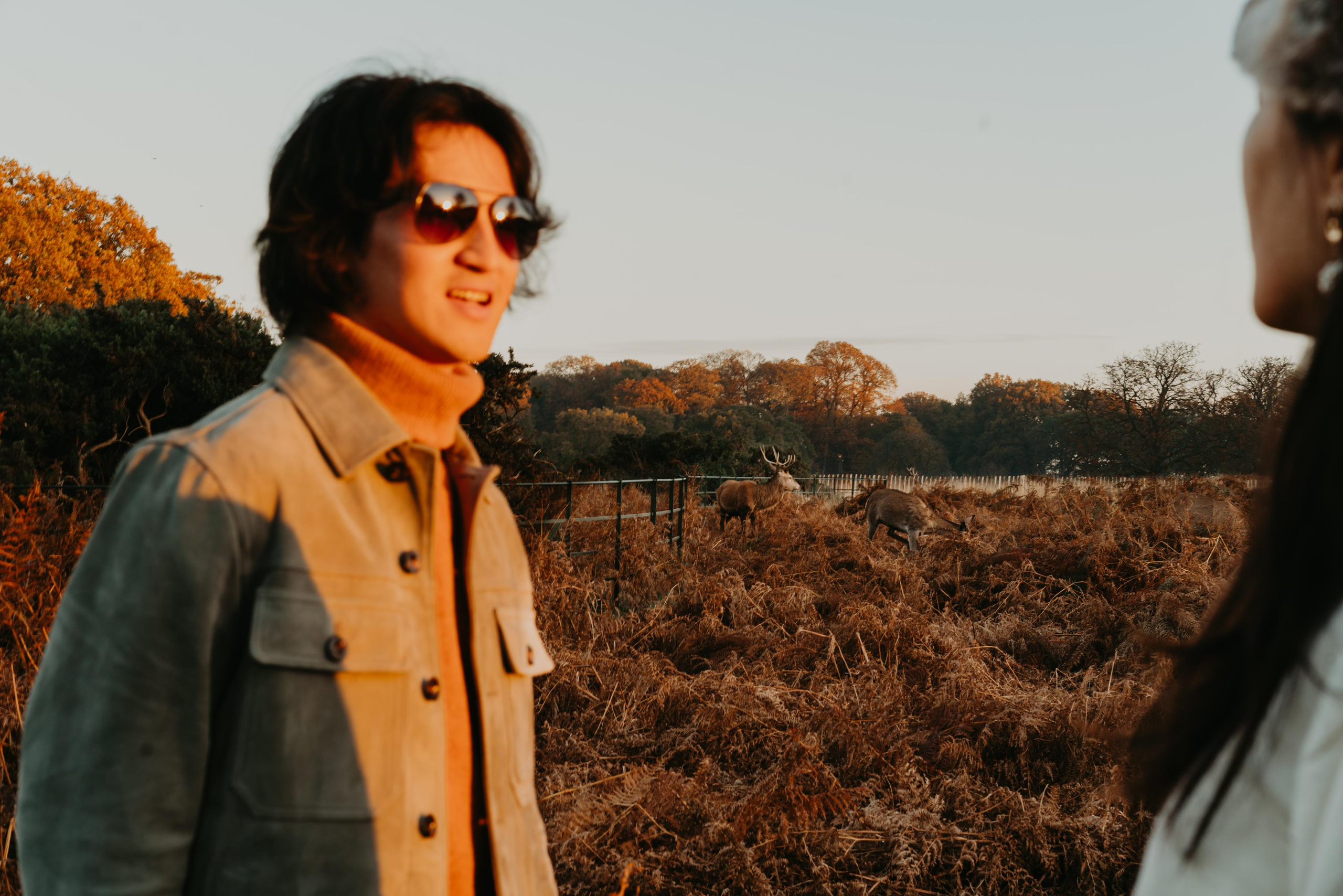 Engagement session in Richmond Park. London portrait and family photographer